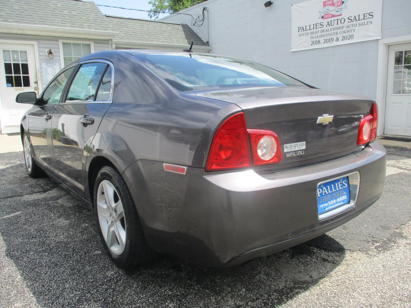 2010 GRAY Chevrolet Malibu LS (1G1ZB5EB9A4) with an 2.4L L4 DOHC 16V engine, 4A OD transmission, located at 540a Delsea Drive, Sewell, NJ, 08080, (987) 867-5309, 39.752560, -75.111206- Photo#2