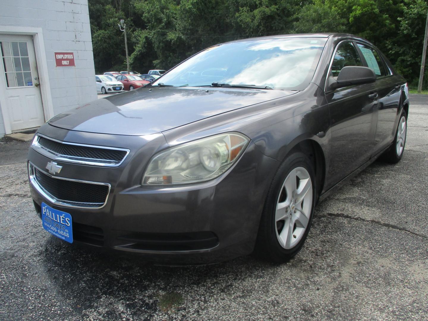 2010 GRAY Chevrolet Malibu LS (1G1ZB5EB9A4) with an 2.4L L4 DOHC 16V engine, 4A OD transmission, located at 540a Delsea Drive, Sewell, NJ, 08080, (987) 867-5309, 39.752560, -75.111206- Photo#0