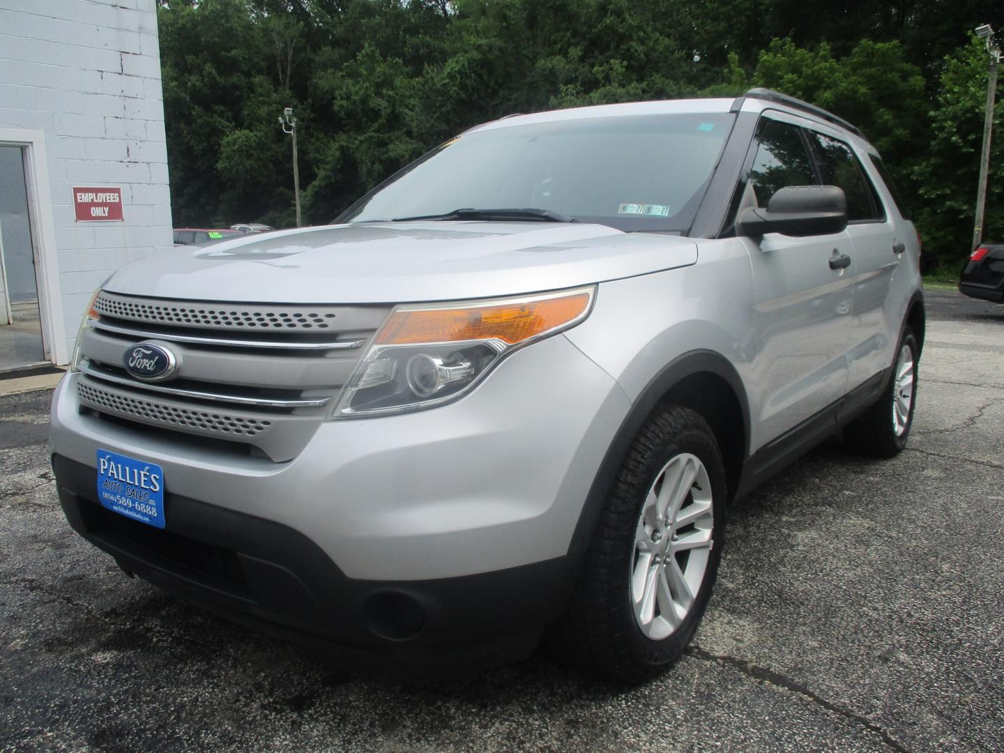 2015 SILVER Ford Explorer Base 4WD (1FM5K8B88FG) with an 3.5L V6 DOHC 24V engine, 6-Speed Automatic transmission, located at 540a Delsea Drive, Sewell, NJ, 08080, (987) 867-5309, 39.752560, -75.111206- Photo#0