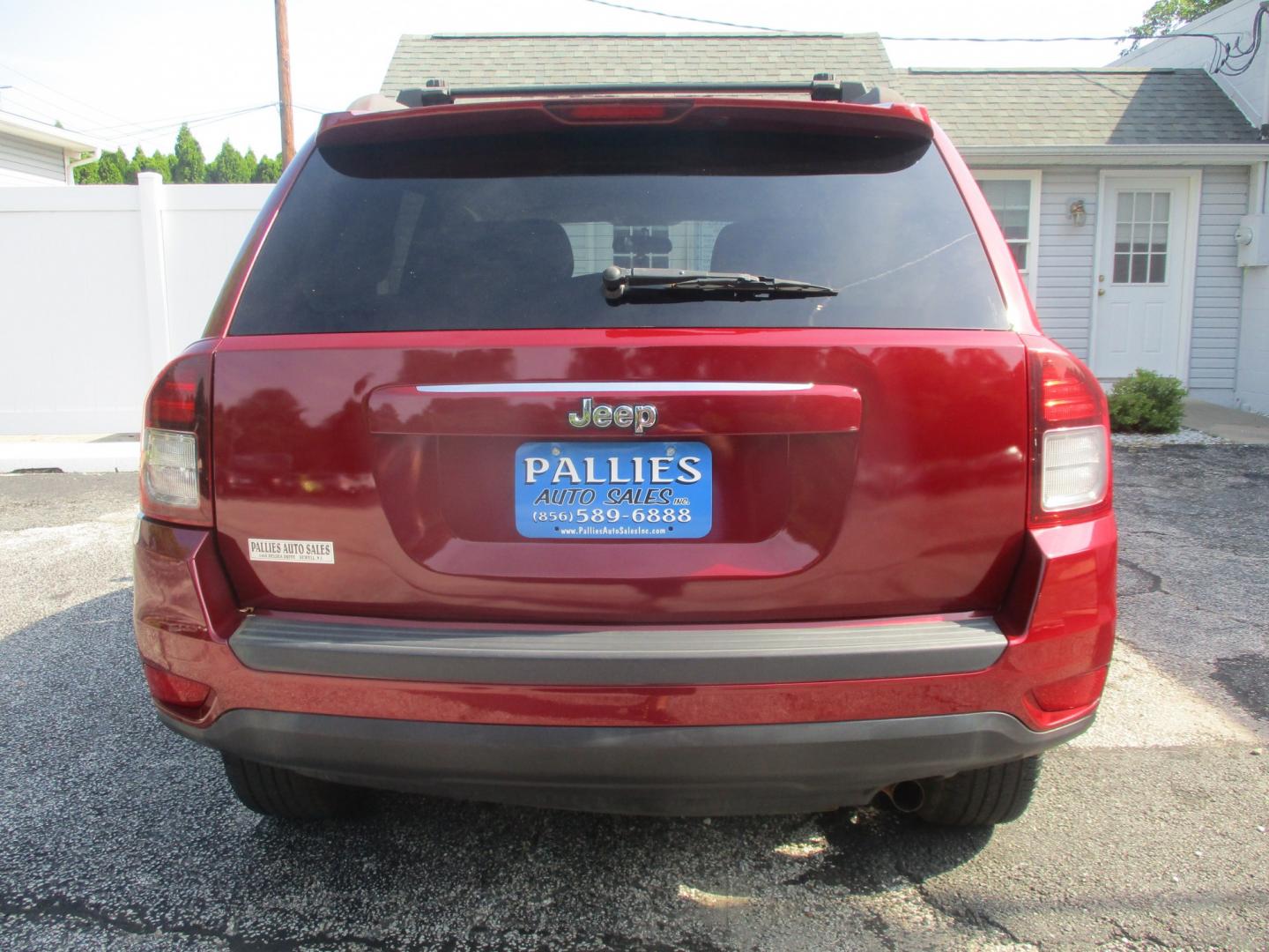 2014 RED Jeep Compass Sport 4WD (1C4NJDBB1ED) with an 2.4L L4 DOHC 16V engine, located at 540a Delsea Drive, Sewell, NJ, 08080, (987) 867-5309, 39.752560, -75.111206- Photo#3