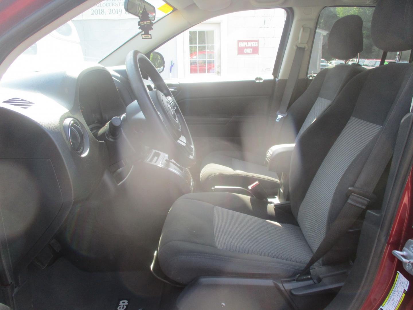 2014 RED Jeep Compass Sport 4WD (1C4NJDBB1ED) with an 2.4L L4 DOHC 16V engine, located at 540a Delsea Drive, Sewell, NJ, 08080, (987) 867-5309, 39.752560, -75.111206- Photo#11