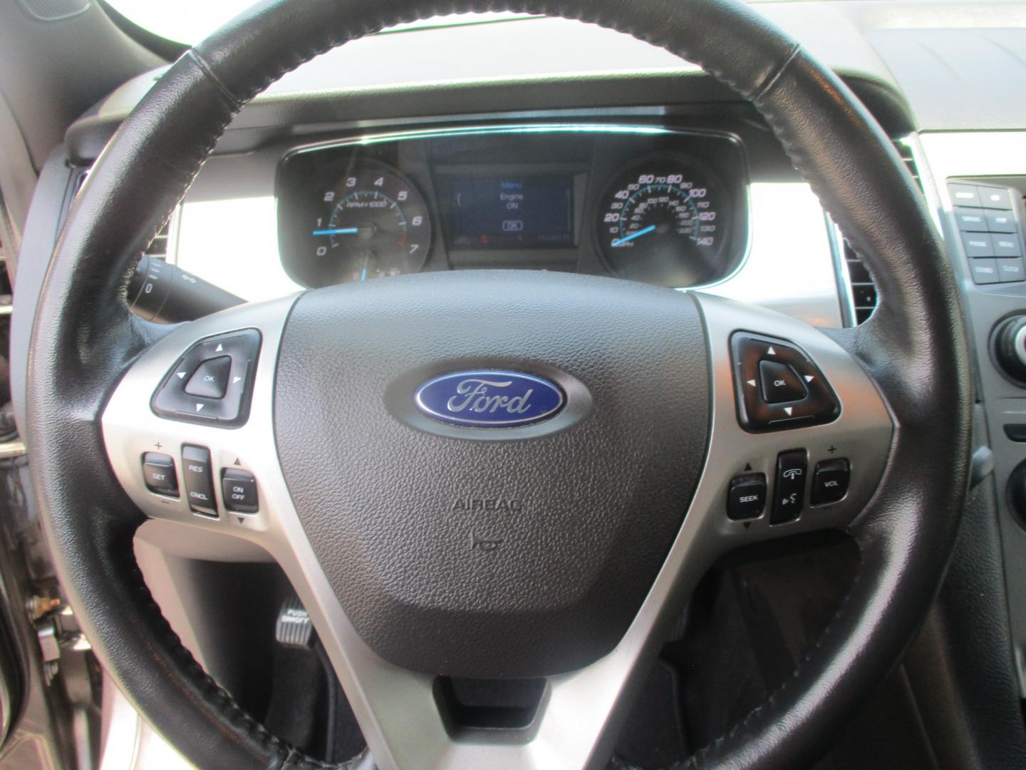 2013 GRAY Ford Taurus SEL FWD (1FAHP2E82DG) with an 3.5L V6 DOHC 24V engine, 6A transmission, located at 540a Delsea Drive, Sewell, NJ, 08080, (987) 867-5309, 39.752560, -75.111206- Photo#17