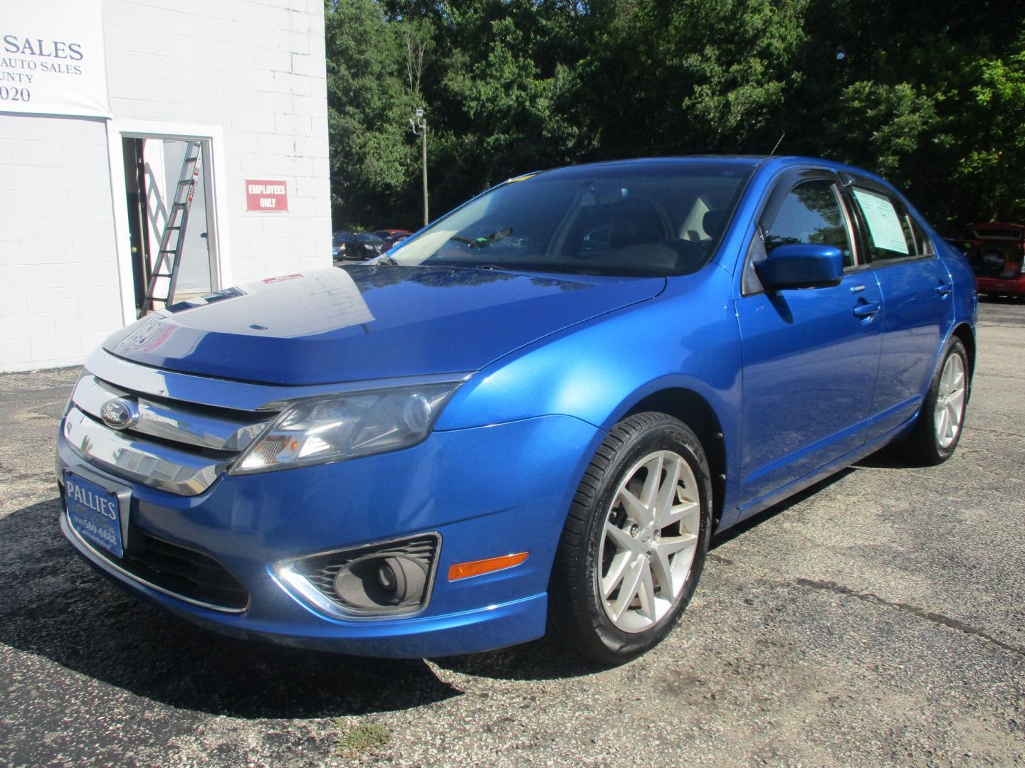 2012 BLUE Ford Fusion SEL (3FAHP0JG2CR) with an 3.0L V6 DOHC 24V engine, located at 540a Delsea Drive, Sewell, NJ, 08080, (987) 867-5309, 39.752560, -75.111206- Photo#0