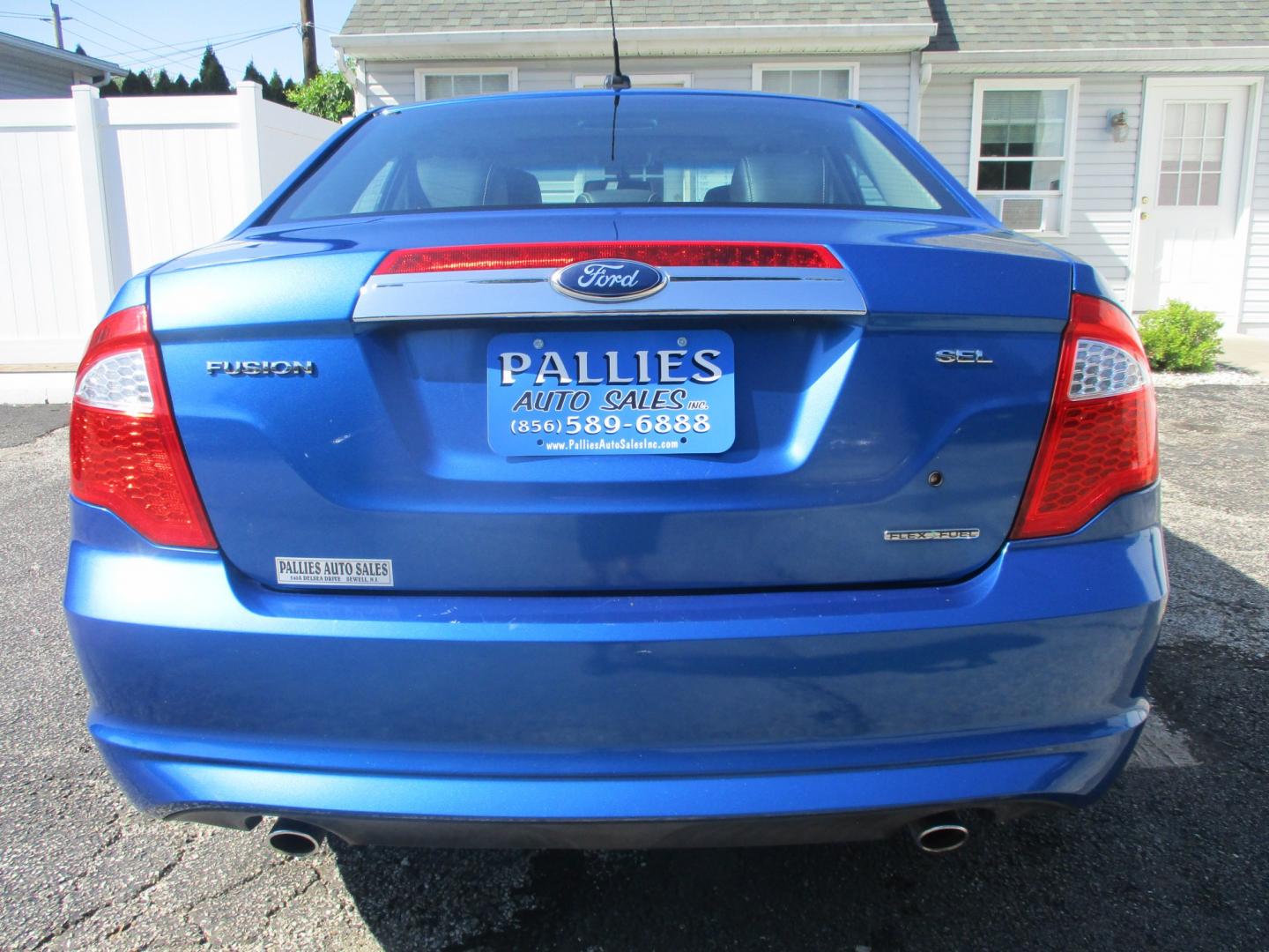 2012 BLUE Ford Fusion SEL (3FAHP0JG2CR) with an 3.0L V6 DOHC 24V engine, located at 540a Delsea Drive, Sewell, NJ, 08080, (987) 867-5309, 39.752560, -75.111206- Photo#3