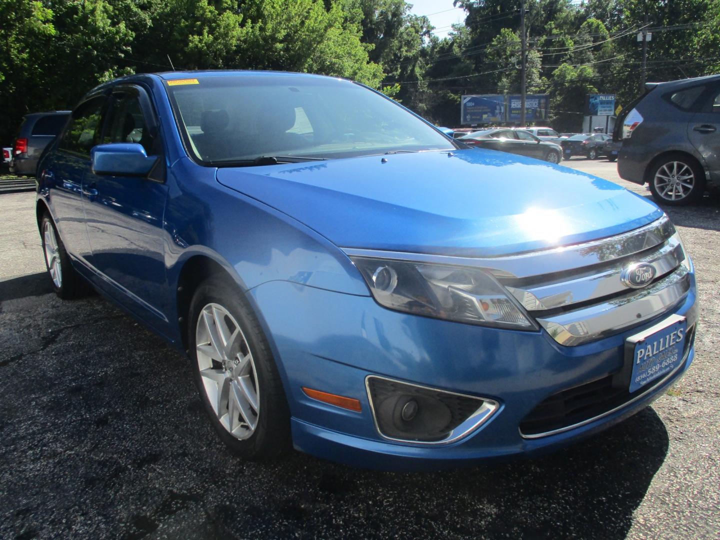 2012 BLUE Ford Fusion SEL (3FAHP0JG2CR) with an 3.0L V6 DOHC 24V engine, located at 540a Delsea Drive, Sewell, NJ, 08080, (987) 867-5309, 39.752560, -75.111206- Photo#9