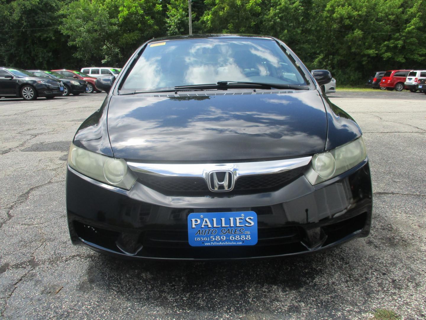 2011 BLACK Honda Civic LX Sedan 5-Speed AT (19XFA1F5XBE) with an 1.8L L4 SOHC 16V engine, 5A transmission, located at 540a Delsea Drive, Sewell, NJ, 08080, (987) 867-5309, 39.752560, -75.111206- Photo#8