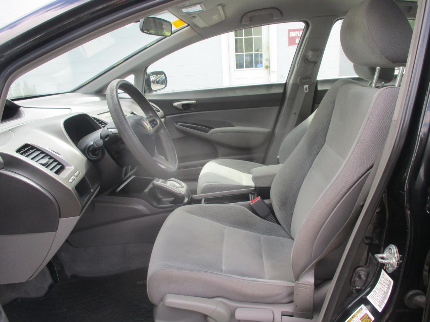 2011 BLACK Honda Civic LX Sedan 5-Speed AT (19XFA1F5XBE) with an 1.8L L4 SOHC 16V engine, 5A transmission, located at 540a Delsea Drive, Sewell, NJ, 08080, (987) 867-5309, 39.752560, -75.111206- Photo#11