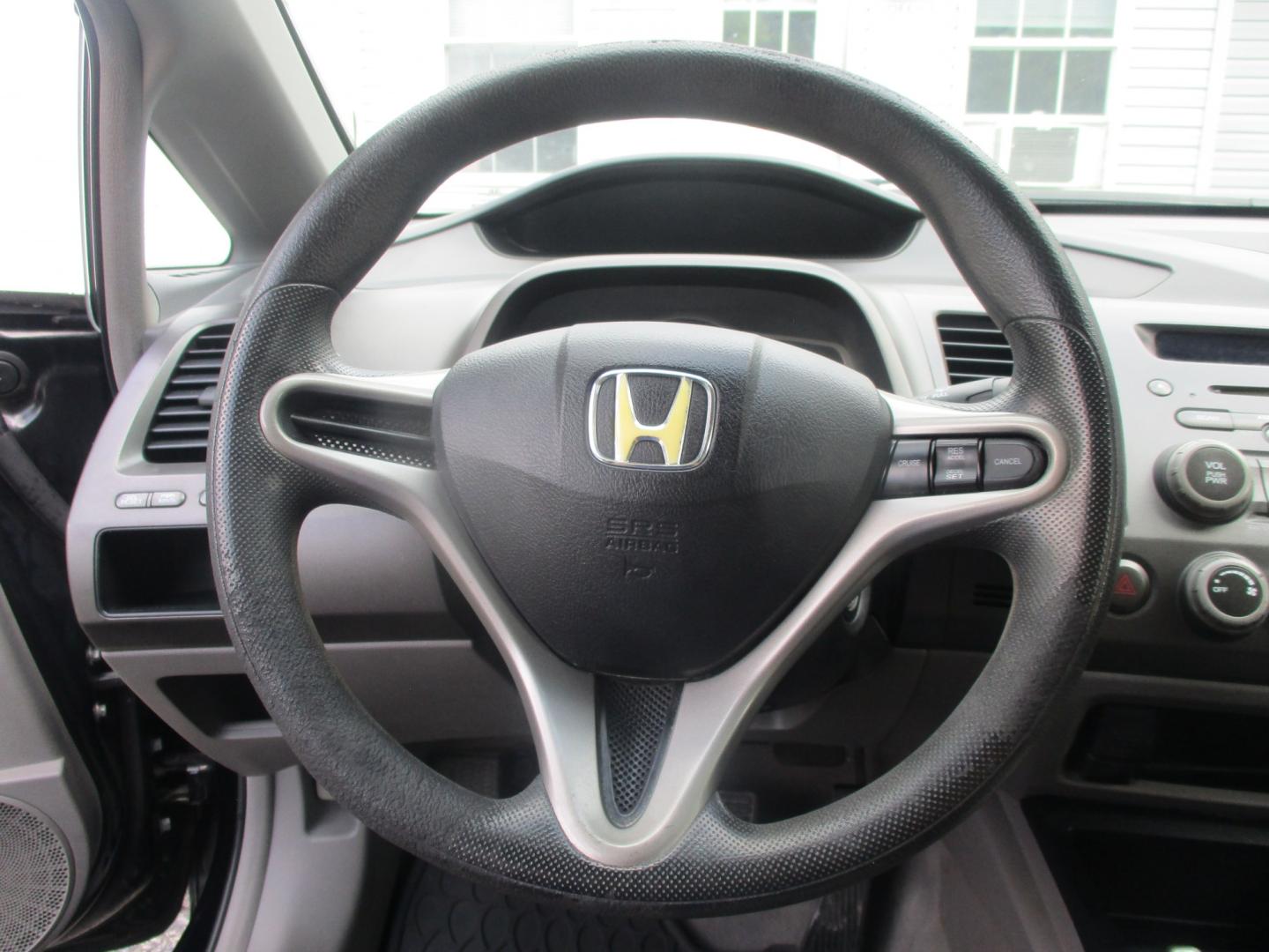 2011 BLACK Honda Civic LX Sedan 5-Speed AT (19XFA1F5XBE) with an 1.8L L4 SOHC 16V engine, 5A transmission, located at 540a Delsea Drive, Sewell, NJ, 08080, (987) 867-5309, 39.752560, -75.111206- Photo#15