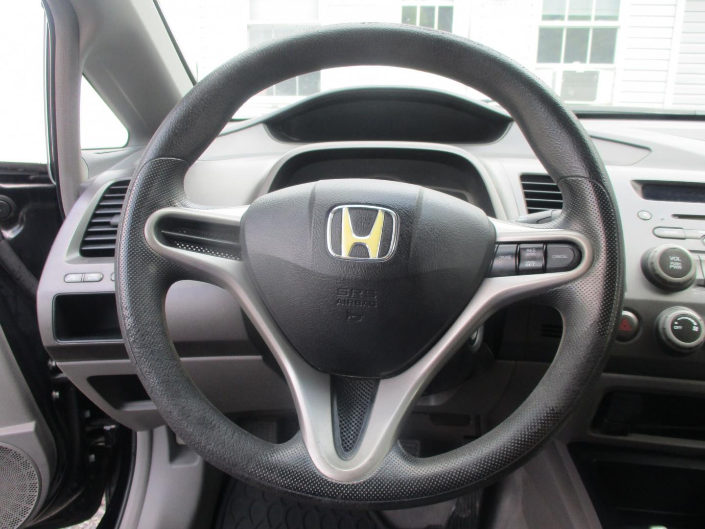 2011 BLACK Honda Civic LX Sedan 5-Speed AT (19XFA1F5XBE) with an 1.8L L4 SOHC 16V engine, 5A transmission, located at 540a Delsea Drive, Sewell, NJ, 08080, (987) 867-5309, 39.752560, -75.111206- Photo#15