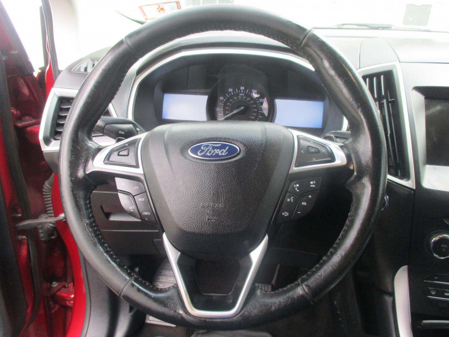2016 RED Ford Edge SEL AWD (2FMPK4J87GB) with an 3.5L V6 DOHC 24V engine, 6A transmission, located at 540a Delsea Drive, Sewell, NJ, 08080, (987) 867-5309, 39.752560, -75.111206- Photo#16