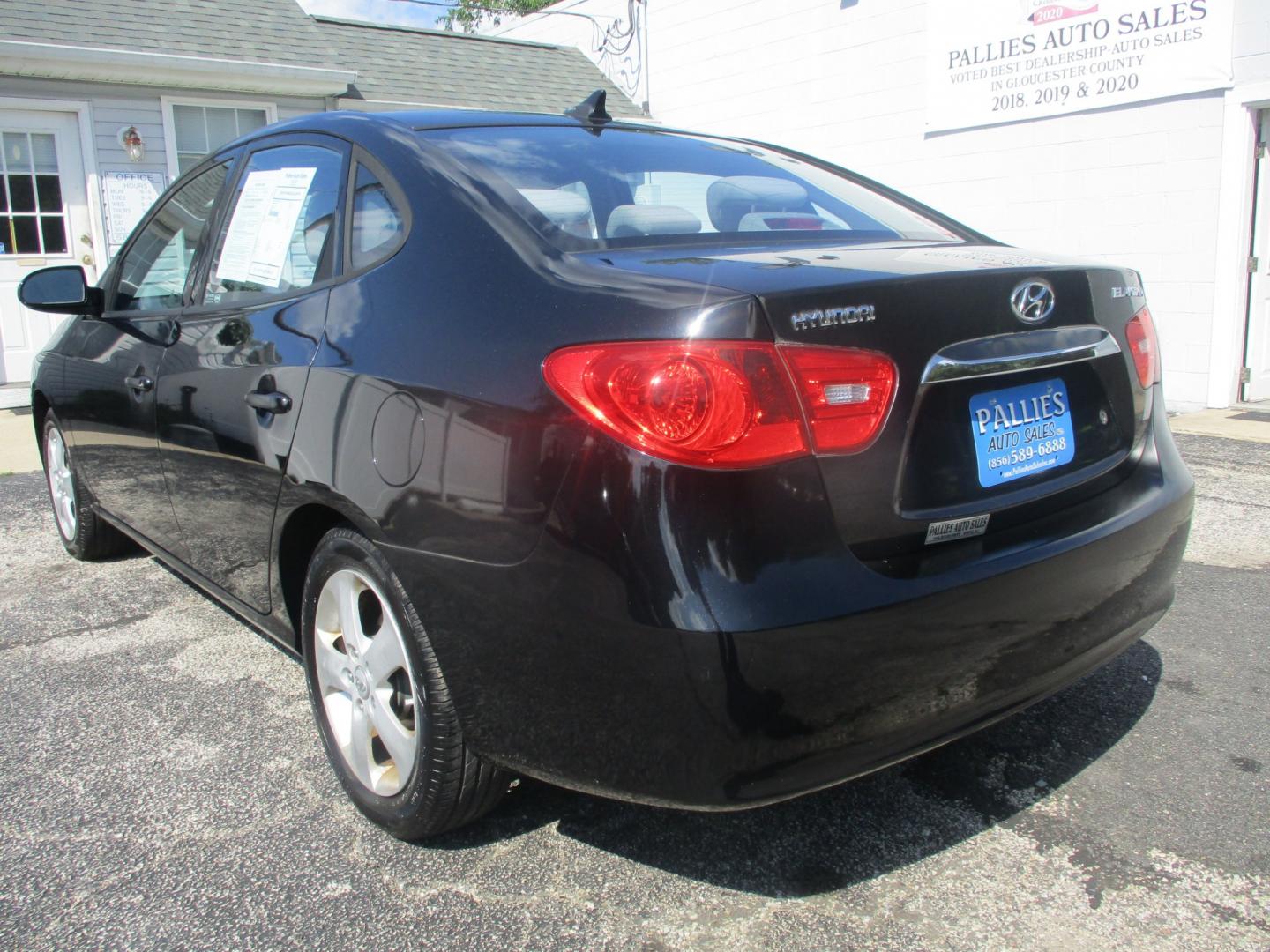 2010 BLACK Hyundai Elantra GLS (KMHDU4AD4AU) with an 2.0L L4 DOHC 16V engine, located at 540a Delsea Drive, Sewell, NJ, 08080, (987) 867-5309, 39.752560, -75.111206- Photo#2