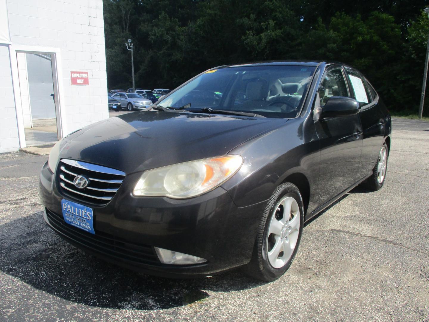 2010 BLACK Hyundai Elantra GLS (KMHDU4AD4AU) with an 2.0L L4 DOHC 16V engine, located at 540a Delsea Drive, Sewell, NJ, 08080, (987) 867-5309, 39.752560, -75.111206- Photo#0