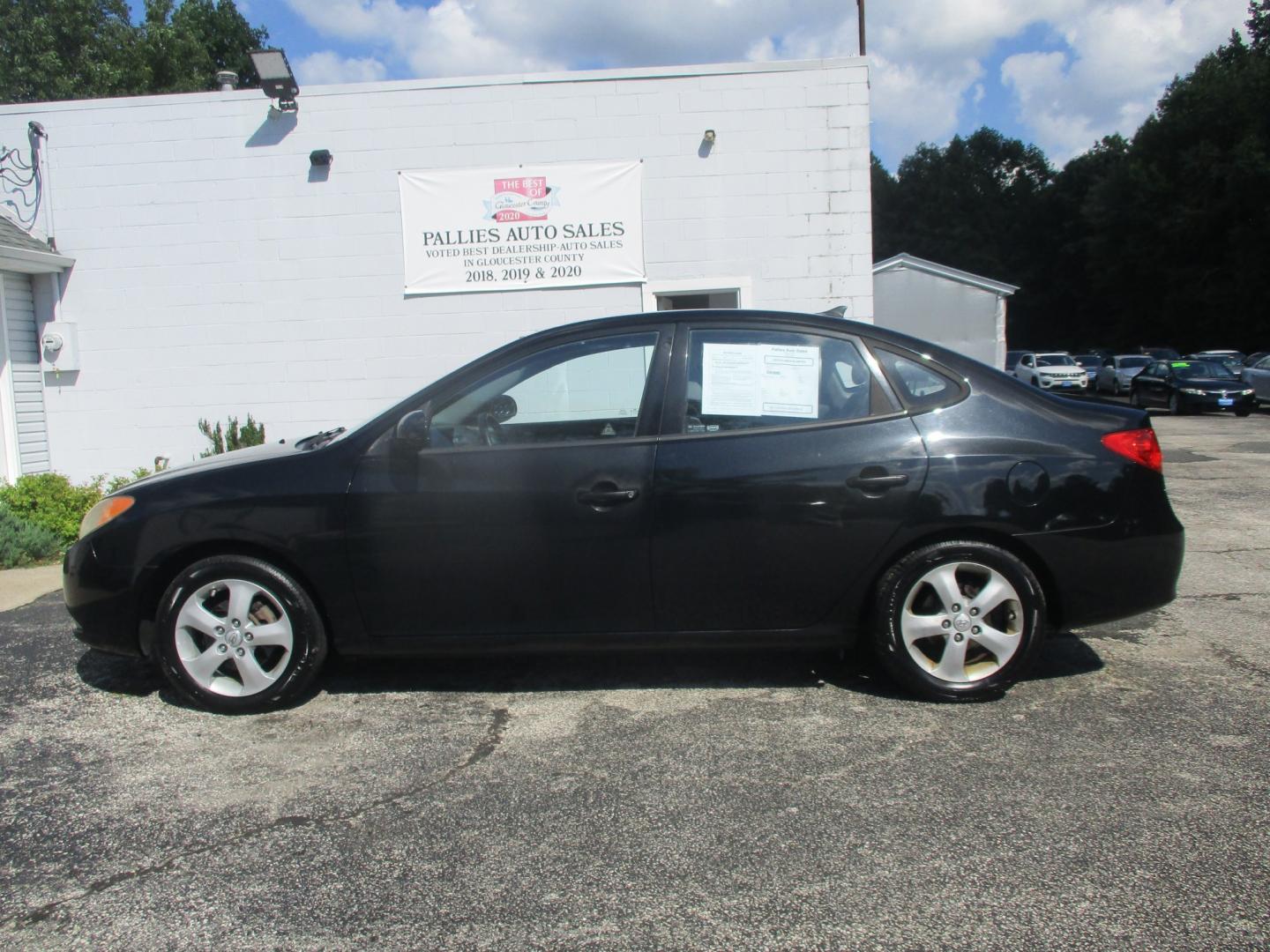 2010 BLACK Hyundai Elantra GLS (KMHDU4AD4AU) with an 2.0L L4 DOHC 16V engine, located at 540a Delsea Drive, Sewell, NJ, 08080, (987) 867-5309, 39.752560, -75.111206- Photo#1