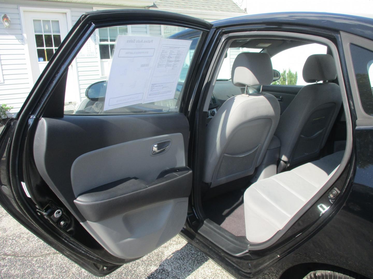 2010 BLACK Hyundai Elantra GLS (KMHDU4AD4AU) with an 2.0L L4 DOHC 16V engine, located at 540a Delsea Drive, Sewell, NJ, 08080, (987) 867-5309, 39.752560, -75.111206- Photo#12