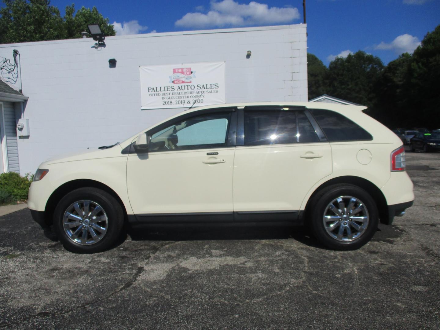 2007 WHITE Ford Edge SEL Plus AWD (2FMDK49C77B) with an 3.5L V6 DOHC 24V engine, 6A OD transmission, located at 540a Delsea Drive, Sewell, NJ, 08080, (987) 867-5309, 39.752560, -75.111206- Photo#1