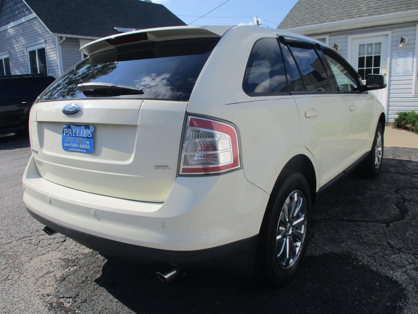 2007 WHITE Ford Edge SEL Plus AWD (2FMDK49C77B) with an 3.5L V6 DOHC 24V engine, 6A OD transmission, located at 540a Delsea Drive, Sewell, NJ, 08080, (987) 867-5309, 39.752560, -75.111206- Photo#6