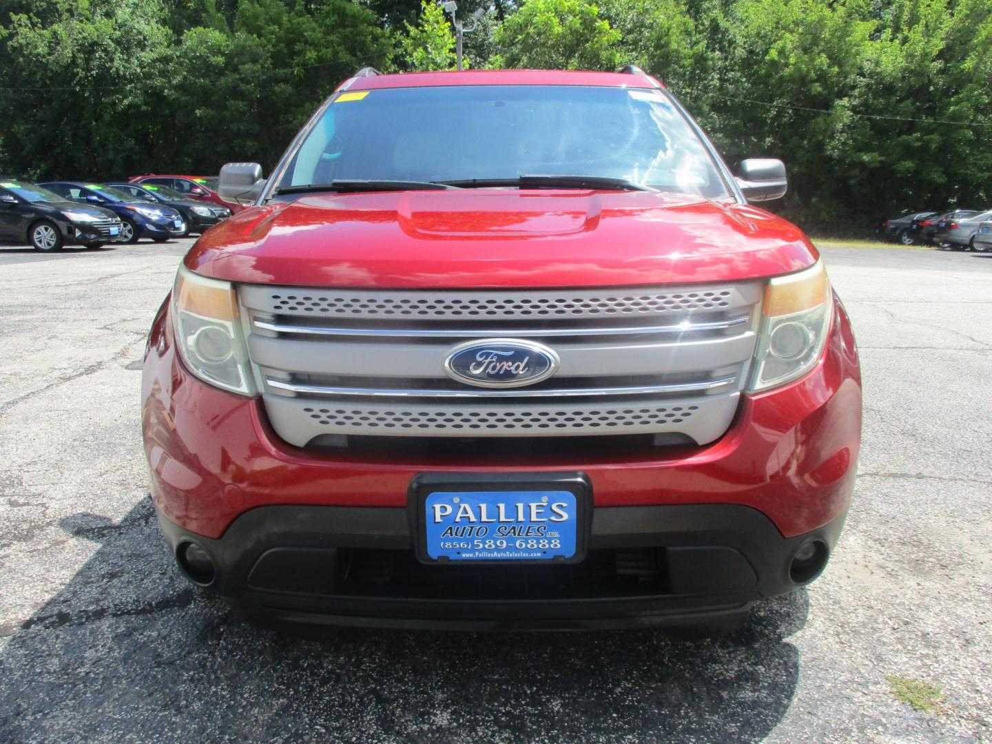 2015 RED Ford Explorer Base 4WD (1FM5K8B8XFG) with an 3.5L V6 DOHC 24V engine, 6-Speed Automatic transmission, located at 540a Delsea Drive, Sewell, NJ, 08080, (987) 867-5309, 39.752560, -75.111206- Photo#9