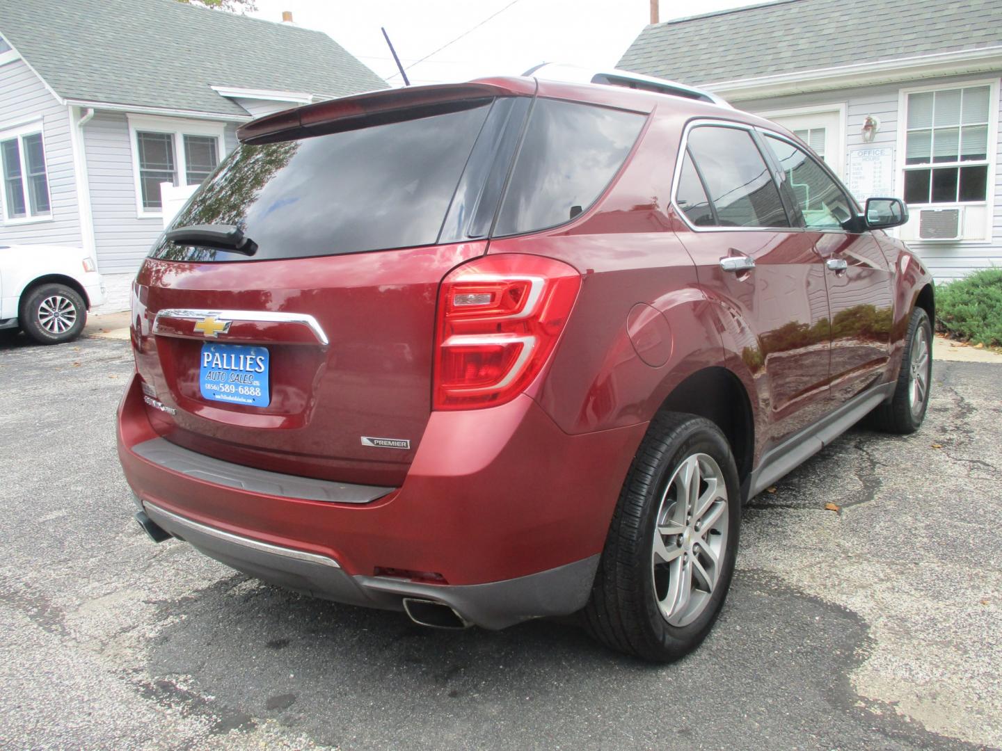 2017 RED Chevrolet Equinox Premier AWD (2GNFLGE30H6) with an 3.6L V6 DOHC 24V engine, 6A transmission, located at 540a Delsea Drive, Sewell, NJ, 08080, (987) 867-5309, 39.752560, -75.111206- Photo#7