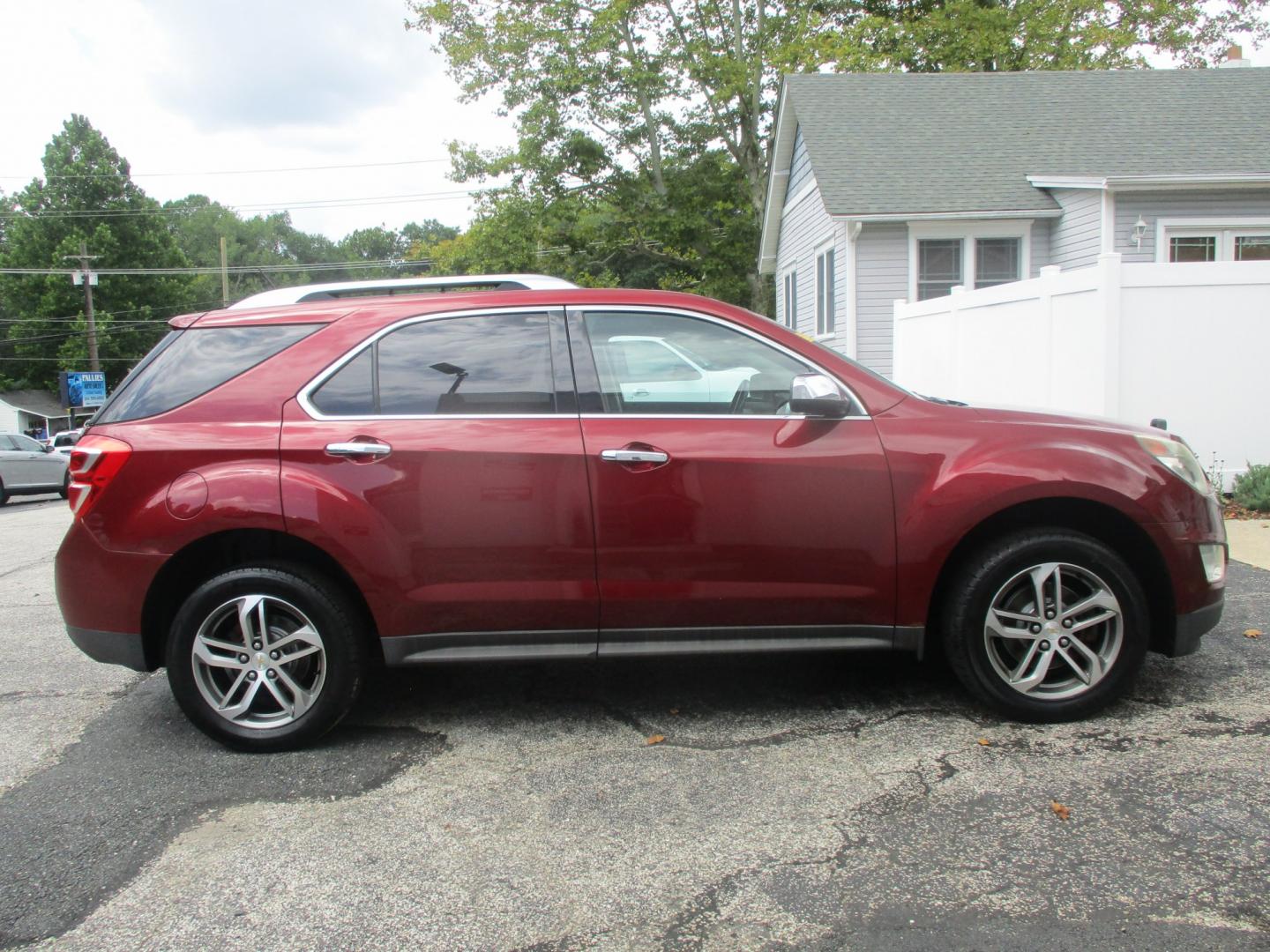 2017 RED Chevrolet Equinox Premier AWD (2GNFLGE30H6) with an 3.6L V6 DOHC 24V engine, 6A transmission, located at 540a Delsea Drive, Sewell, NJ, 08080, (987) 867-5309, 39.752560, -75.111206- Photo#8