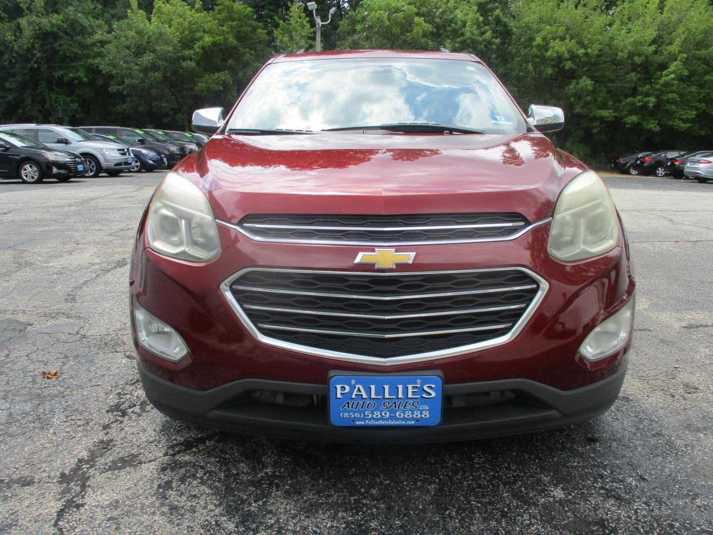 2017 RED Chevrolet Equinox Premier AWD (2GNFLGE30H6) with an 3.6L V6 DOHC 24V engine, 6A transmission, located at 540a Delsea Drive, Sewell, NJ, 08080, (987) 867-5309, 39.752560, -75.111206- Photo#10