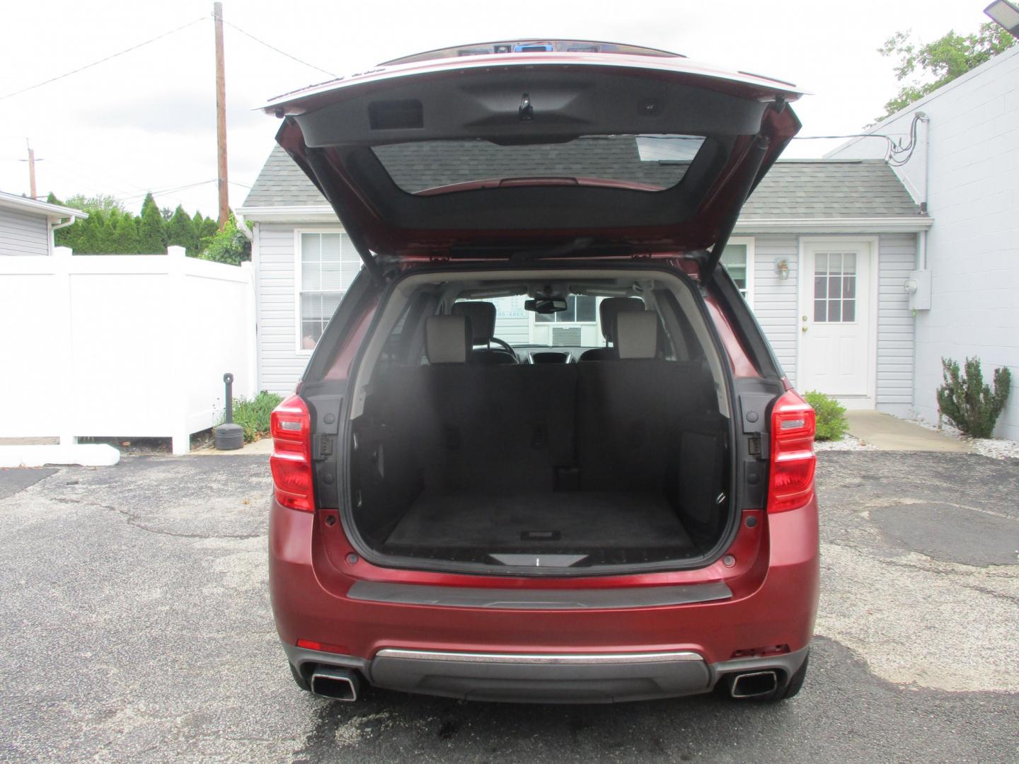 2017 RED Chevrolet Equinox Premier AWD (2GNFLGE30H6) with an 3.6L V6 DOHC 24V engine, 6A transmission, located at 540a Delsea Drive, Sewell, NJ, 08080, (987) 867-5309, 39.752560, -75.111206- Photo#26