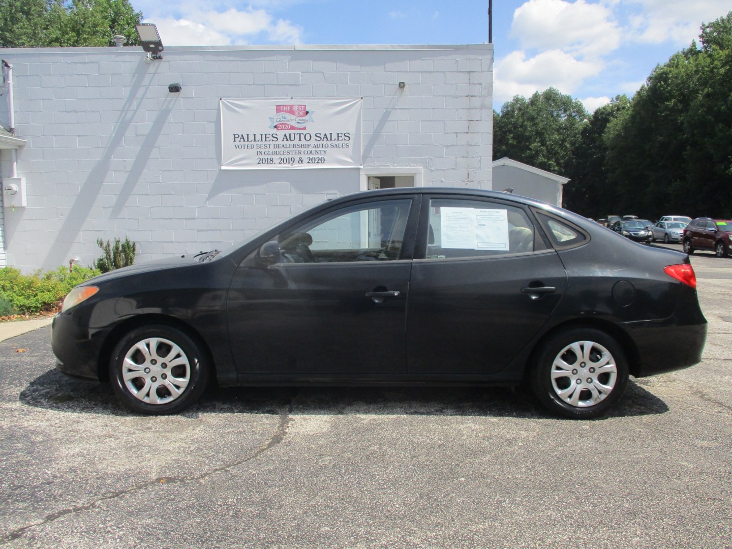 2010 BLACK Hyundai Elantra GLS (KMHDU4AD3AU) with an 2.0L L4 DOHC 16V engine, located at 540a Delsea Drive, Sewell, NJ, 08080, (987) 867-5309, 39.752560, -75.111206- Photo#1