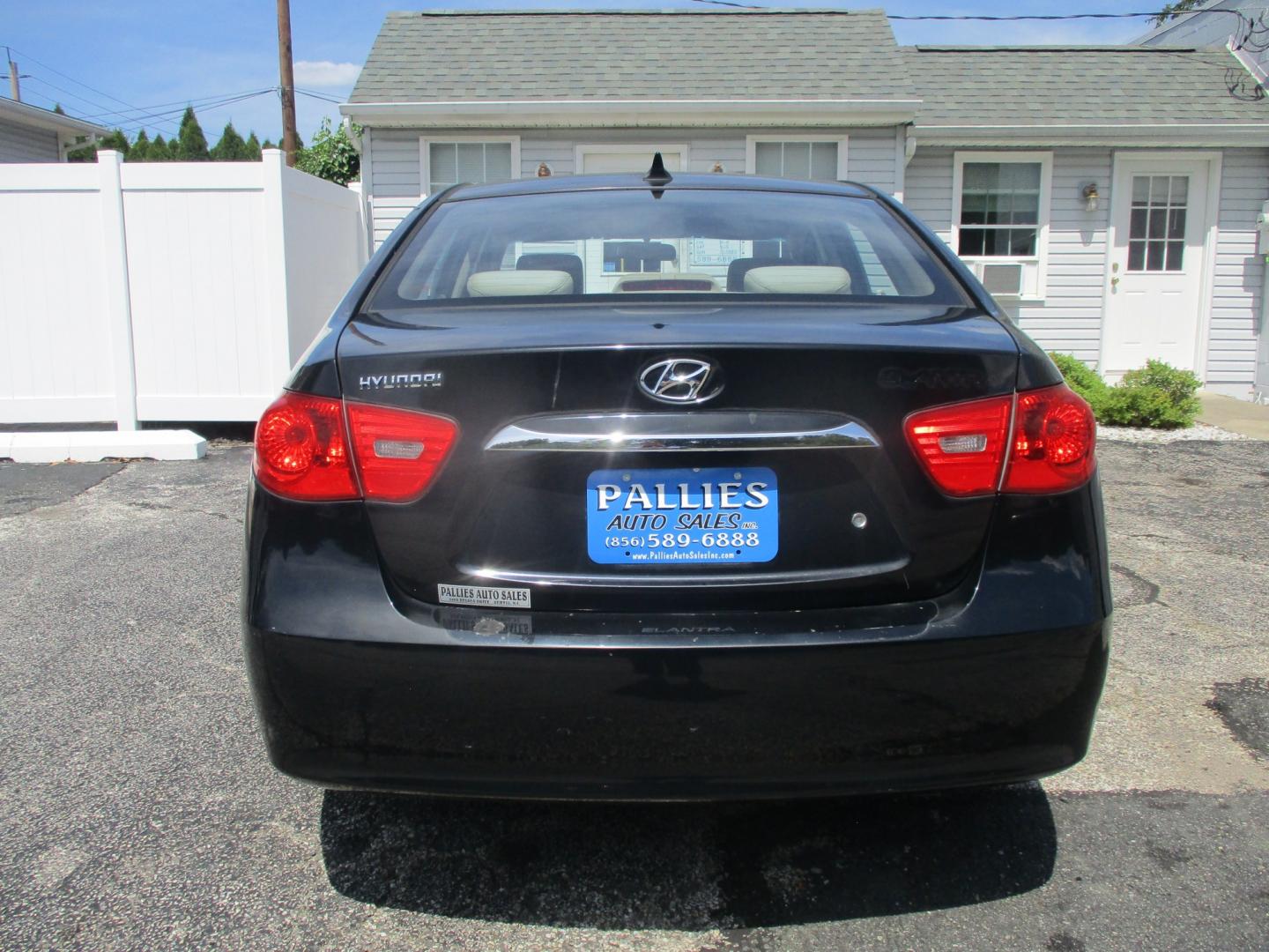 2010 BLACK Hyundai Elantra GLS (KMHDU4AD3AU) with an 2.0L L4 DOHC 16V engine, located at 540a Delsea Drive, Sewell, NJ, 08080, (987) 867-5309, 39.752560, -75.111206- Photo#3