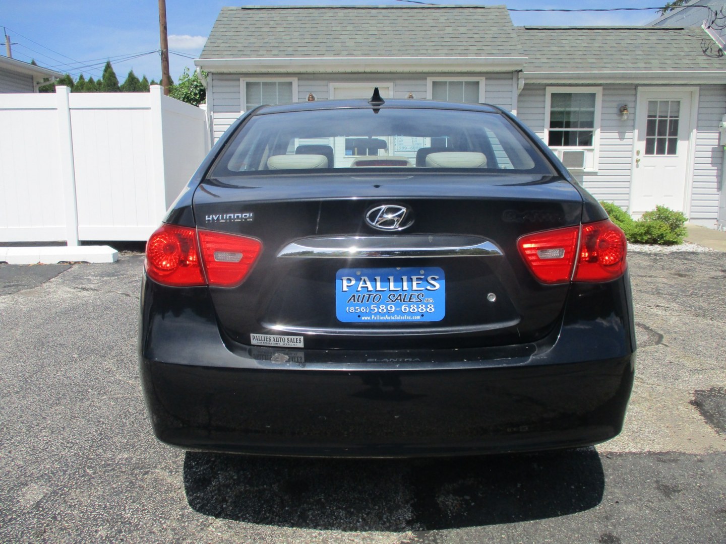 2010 BLACK Hyundai Elantra GLS (KMHDU4AD3AU) with an 2.0L L4 DOHC 16V engine, located at 540a Delsea Drive, Sewell, NJ, 08080, (987) 867-5309, 39.752560, -75.111206- Photo#3