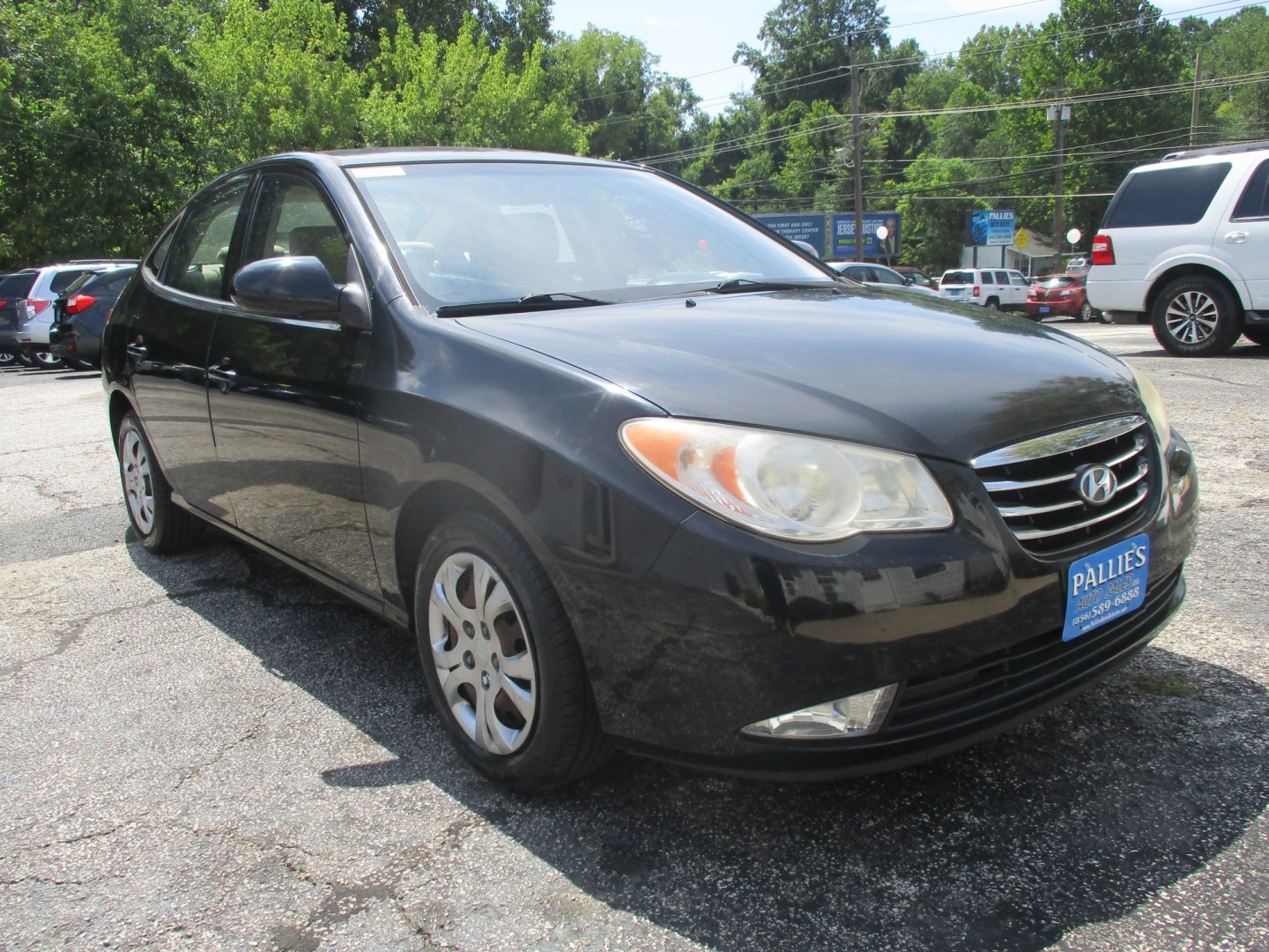 2010 BLACK Hyundai Elantra GLS (KMHDU4AD3AU) with an 2.0L L4 DOHC 16V engine, located at 540a Delsea Drive, Sewell, NJ, 08080, (987) 867-5309, 39.752560, -75.111206- Photo#6