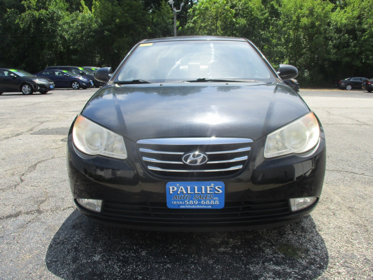 2010 BLACK Hyundai Elantra GLS (KMHDU4AD3AU) with an 2.0L L4 DOHC 16V engine, located at 540a Delsea Drive, Sewell, NJ, 08080, (987) 867-5309, 39.752560, -75.111206- Photo#7