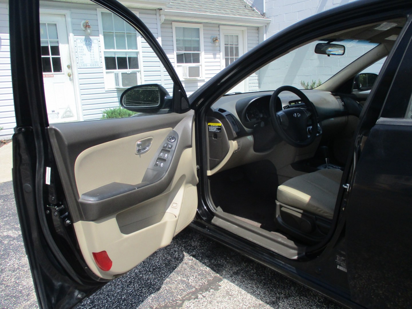 2010 BLACK Hyundai Elantra GLS (KMHDU4AD3AU) with an 2.0L L4 DOHC 16V engine, located at 540a Delsea Drive, Sewell, NJ, 08080, (987) 867-5309, 39.752560, -75.111206- Photo#8