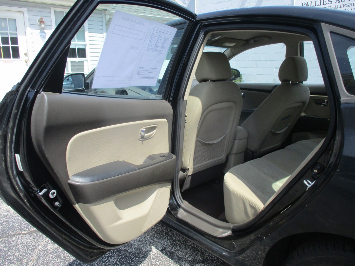 2010 BLACK Hyundai Elantra GLS (KMHDU4AD3AU) with an 2.0L L4 DOHC 16V engine, located at 540a Delsea Drive, Sewell, NJ, 08080, (987) 867-5309, 39.752560, -75.111206- Photo#11
