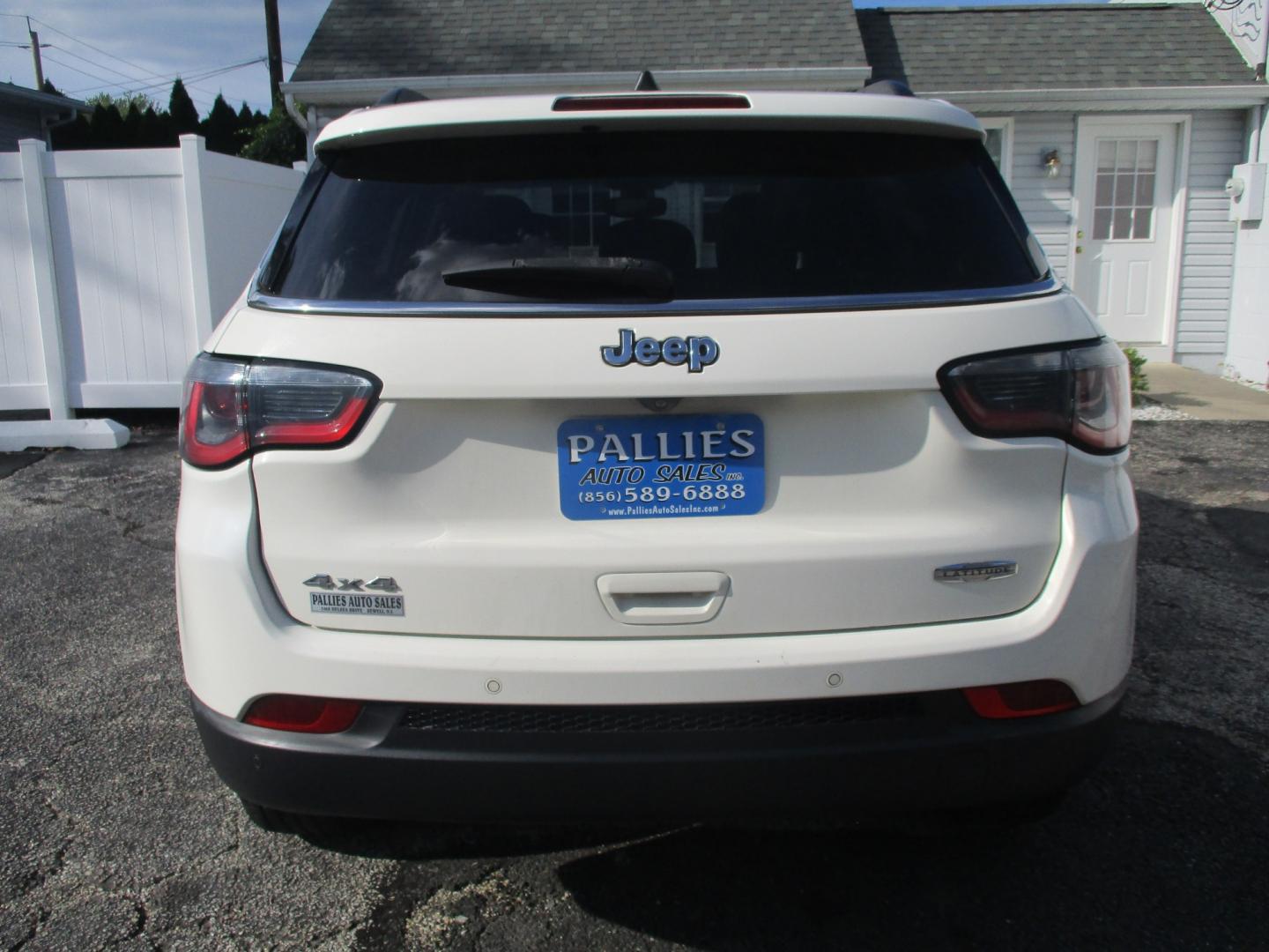 2019 WHITE Jeep Compass Sport 4WD (3C4NJDBB8KT) with an 2.4L L4 DOHC 16V engine, located at 540a Delsea Drive, Sewell, NJ, 08080, (987) 867-5309, 39.752560, -75.111206- Photo#3