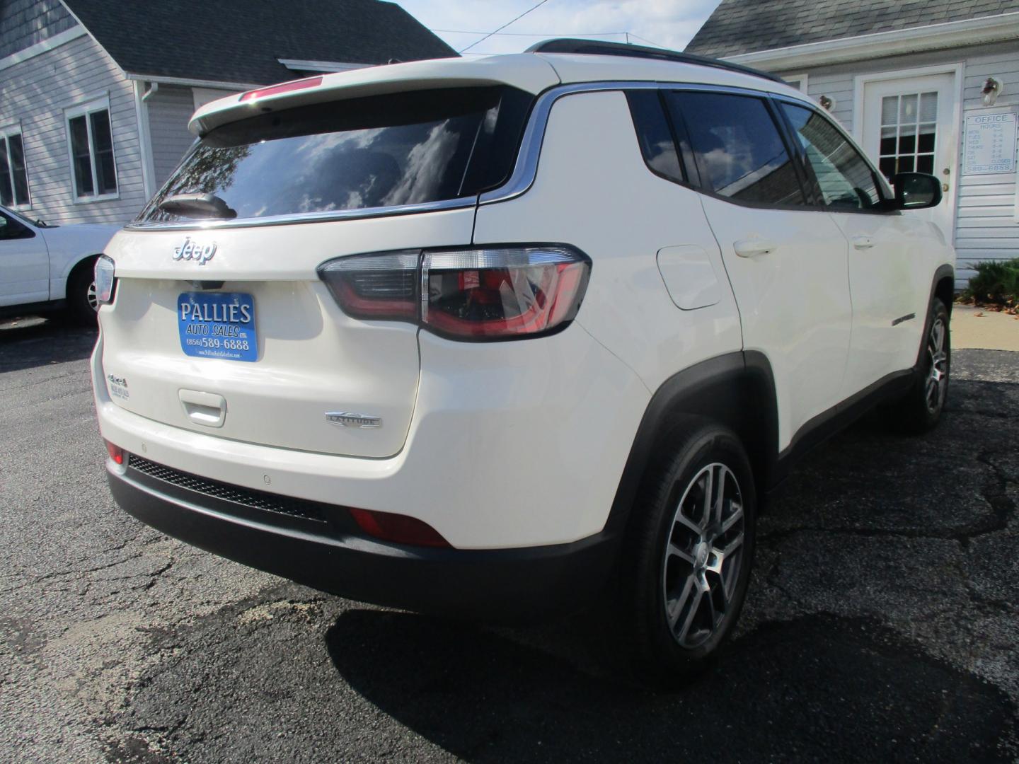 2019 WHITE Jeep Compass Sport 4WD (3C4NJDBB8KT) with an 2.4L L4 DOHC 16V engine, located at 540a Delsea Drive, Sewell, NJ, 08080, (987) 867-5309, 39.752560, -75.111206- Photo#7