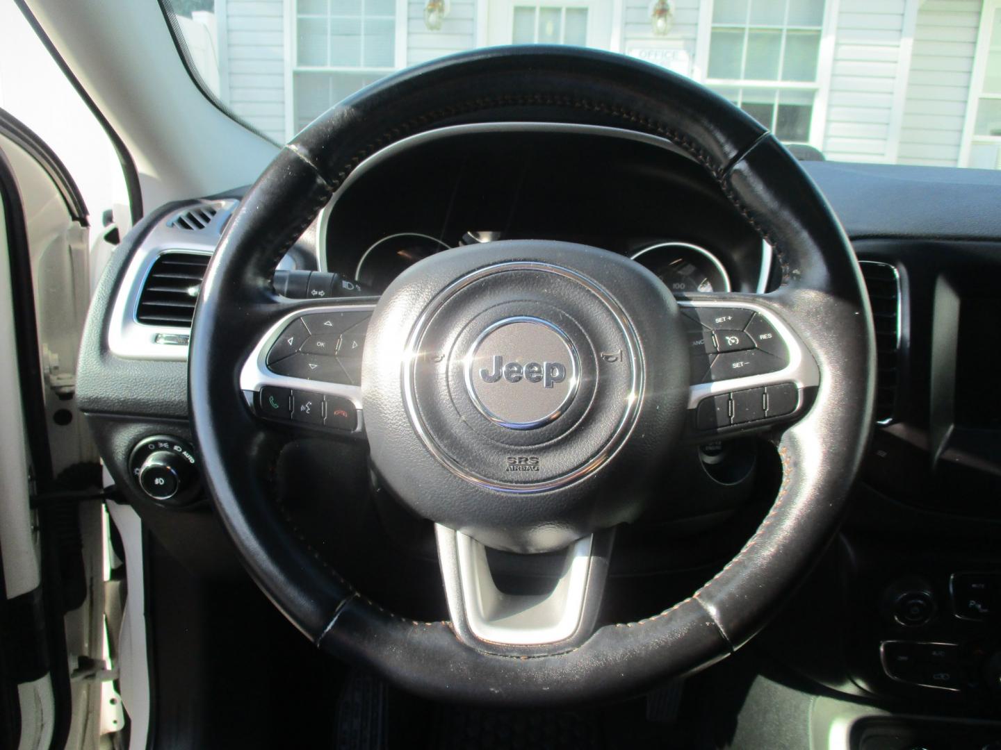 2019 WHITE Jeep Compass Sport 4WD (3C4NJDBB8KT) with an 2.4L L4 DOHC 16V engine, located at 540a Delsea Drive, Sewell, NJ, 08080, (987) 867-5309, 39.752560, -75.111206- Photo#17
