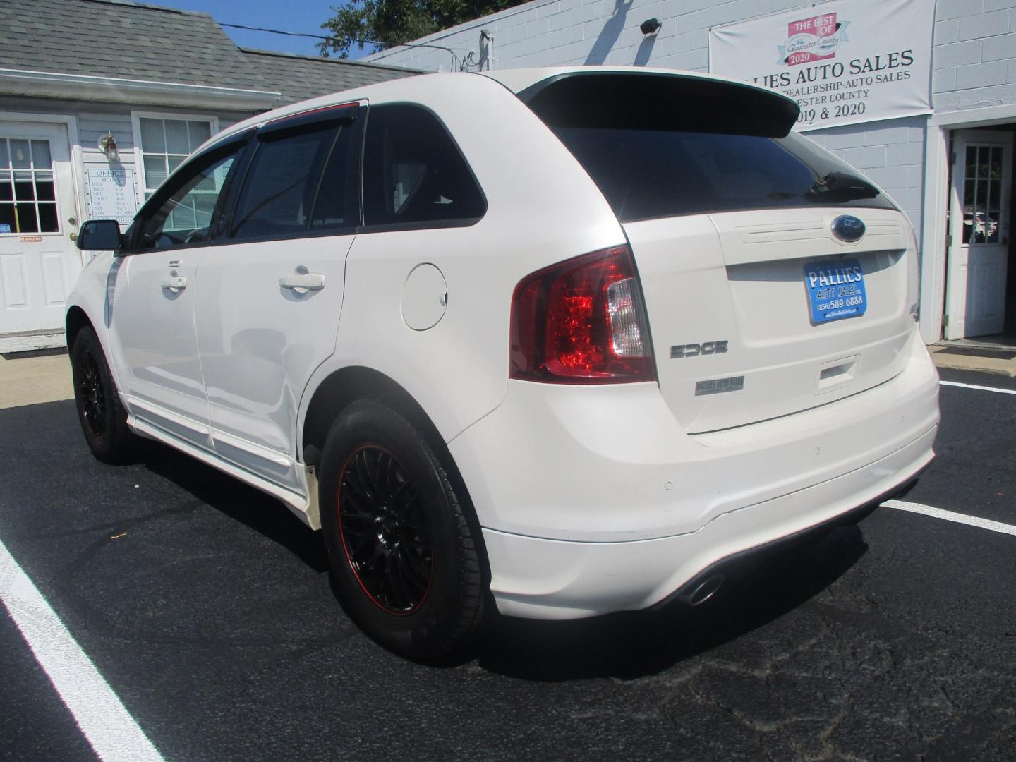 2013 WHITE Ford Edge Sport AWD (2FMDK4AKXDB) with an 3.7L V6 DOHC 24V engine, 6A transmission, located at 540a Delsea Drive, Sewell, NJ, 08080, (987) 867-5309, 39.752560, -75.111206- Photo#2