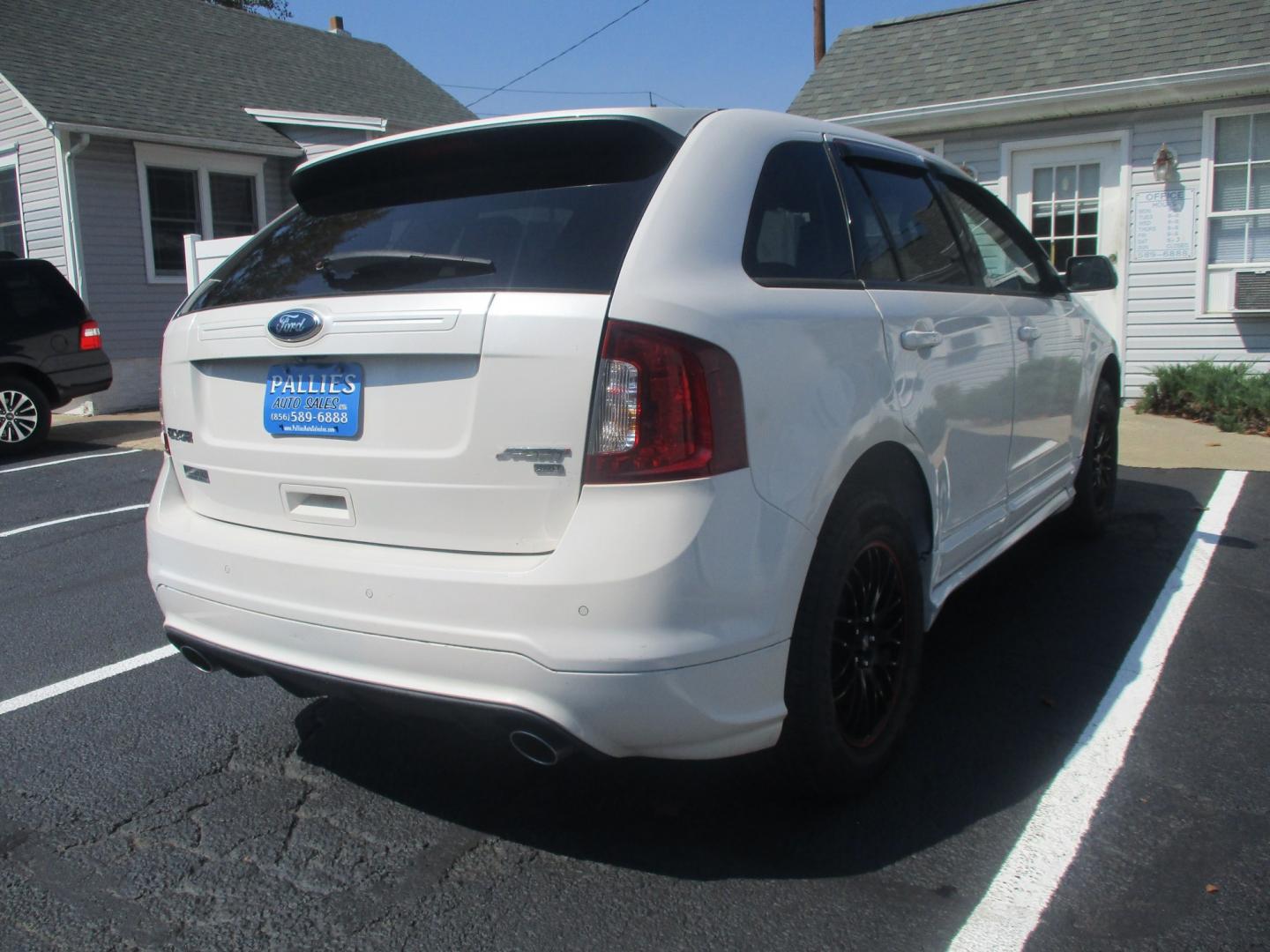 2013 WHITE Ford Edge Sport AWD (2FMDK4AKXDB) with an 3.7L V6 DOHC 24V engine, 6A transmission, located at 540a Delsea Drive, Sewell, NJ, 08080, (987) 867-5309, 39.752560, -75.111206- Photo#5