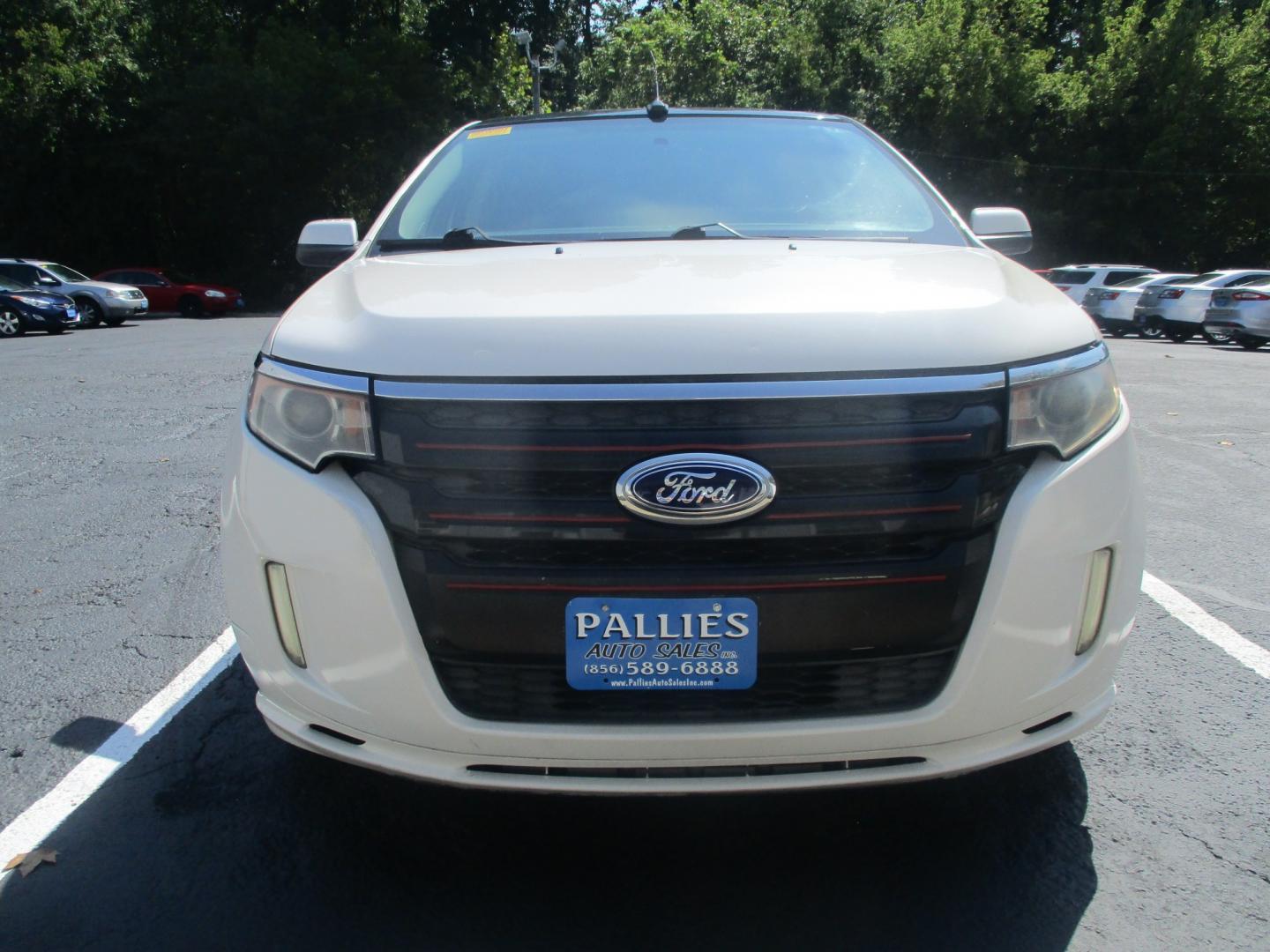 2013 WHITE Ford Edge Sport AWD (2FMDK4AKXDB) with an 3.7L V6 DOHC 24V engine, 6A transmission, located at 540a Delsea Drive, Sewell, NJ, 08080, (987) 867-5309, 39.752560, -75.111206- Photo#8
