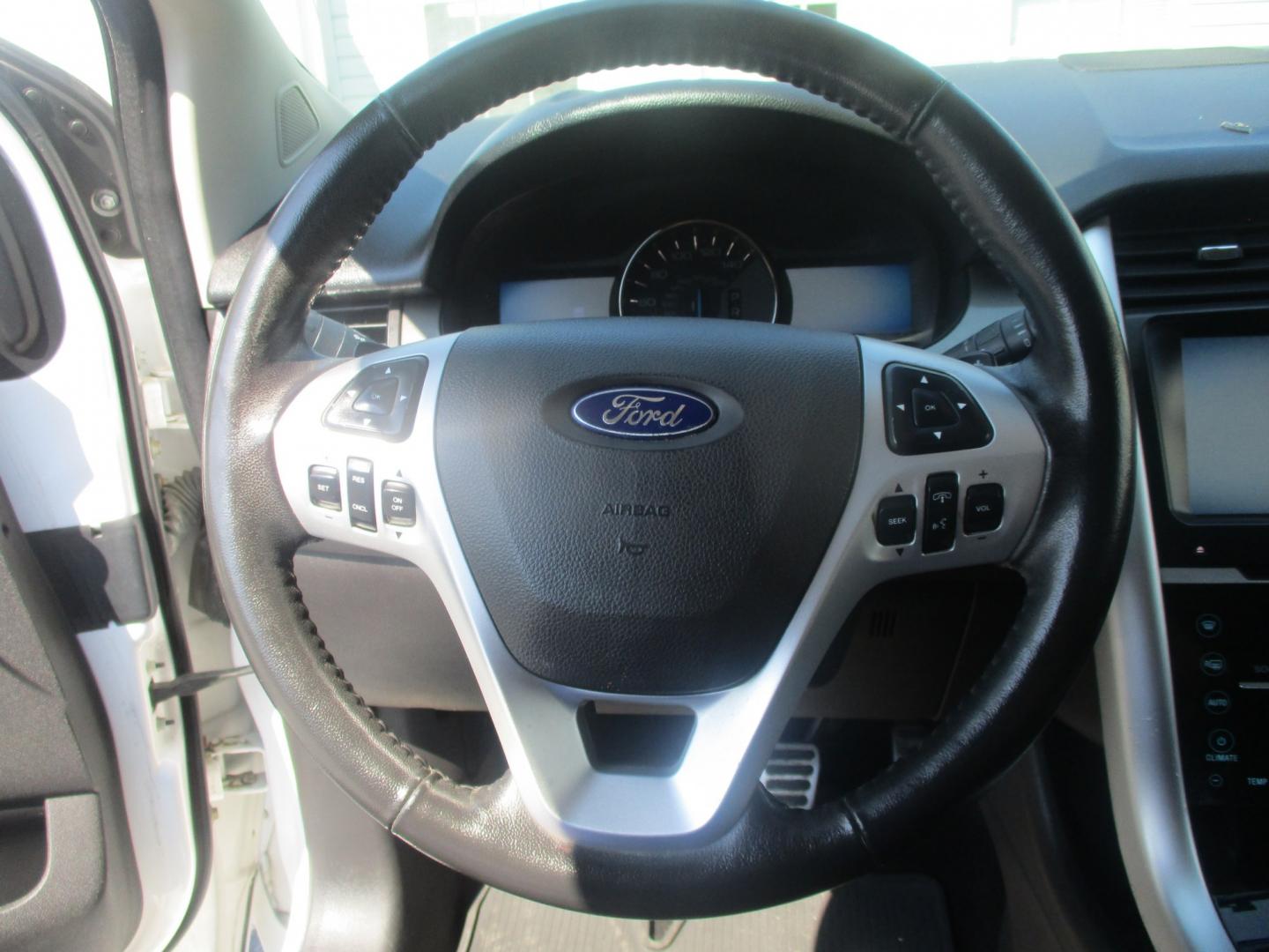 2013 WHITE Ford Edge Sport AWD (2FMDK4AKXDB) with an 3.7L V6 DOHC 24V engine, 6A transmission, located at 540a Delsea Drive, Sewell, NJ, 08080, (987) 867-5309, 39.752560, -75.111206- Photo#15