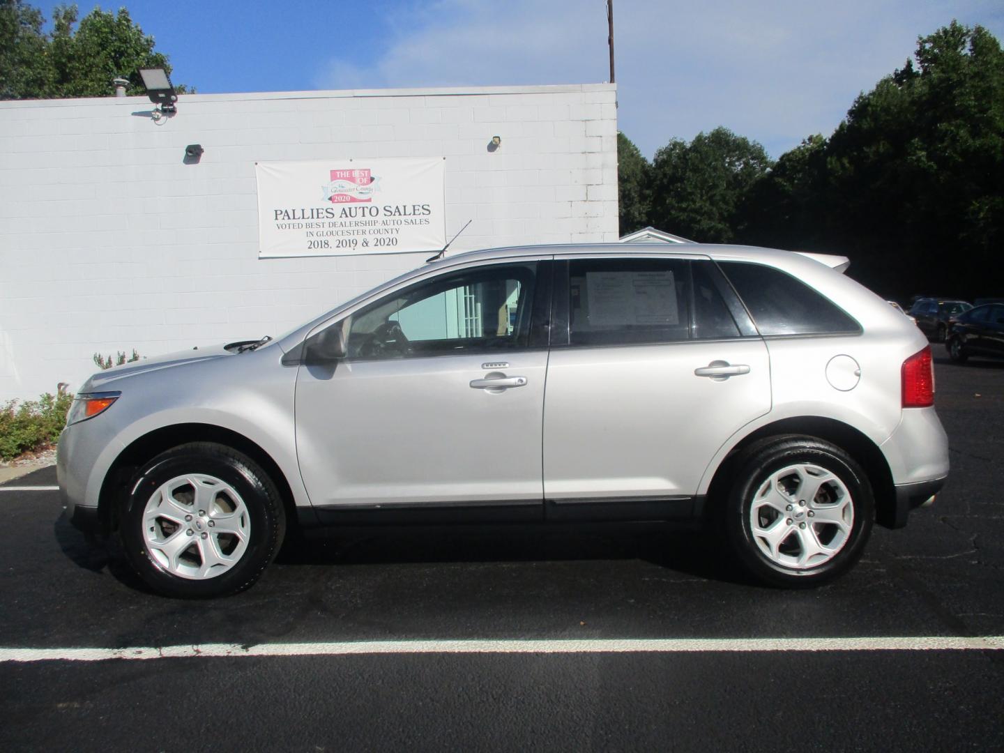 2013 SILVER Ford Edge SEL AWD (2FMDK4JC9DB) with an 3.5L V6 DOHC 24V engine, 6A transmission, located at 540a Delsea Drive, Sewell, NJ, 08080, (987) 867-5309, 39.752560, -75.111206- Photo#1
