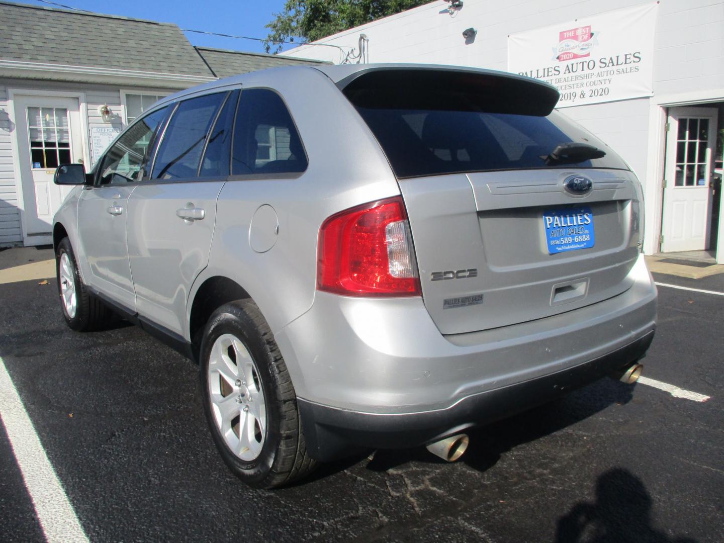 2013 SILVER Ford Edge SEL AWD (2FMDK4JC9DB) with an 3.5L V6 DOHC 24V engine, 6A transmission, located at 540a Delsea Drive, Sewell, NJ, 08080, (987) 867-5309, 39.752560, -75.111206- Photo#2