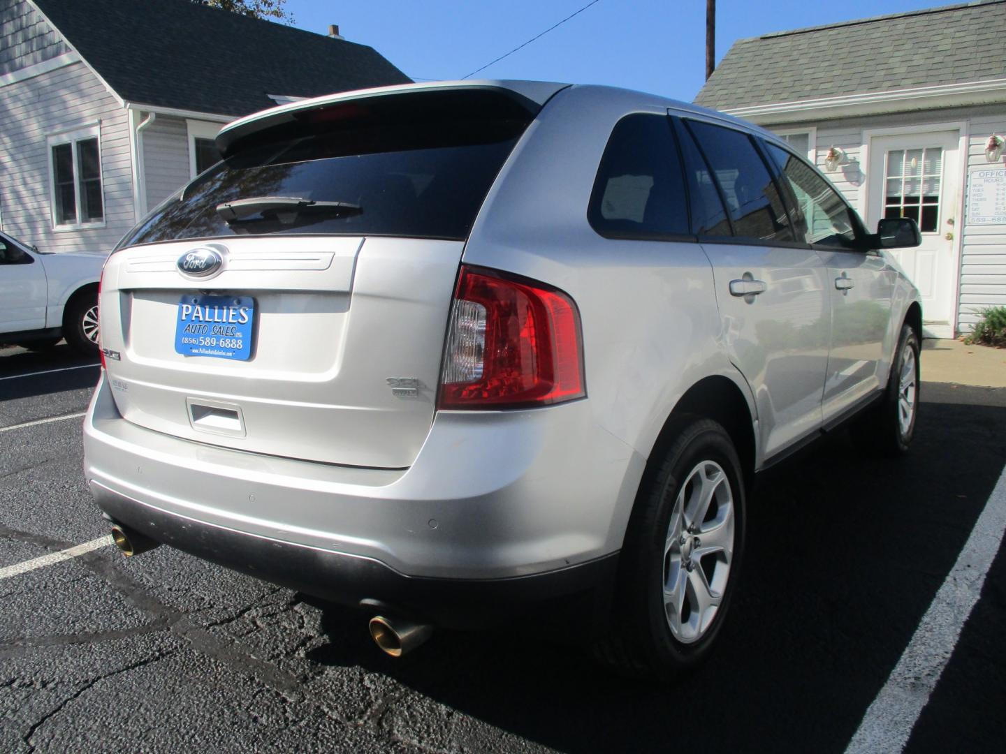 2013 SILVER Ford Edge SEL AWD (2FMDK4JC9DB) with an 3.5L V6 DOHC 24V engine, 6A transmission, located at 540a Delsea Drive, Sewell, NJ, 08080, (987) 867-5309, 39.752560, -75.111206- Photo#6
