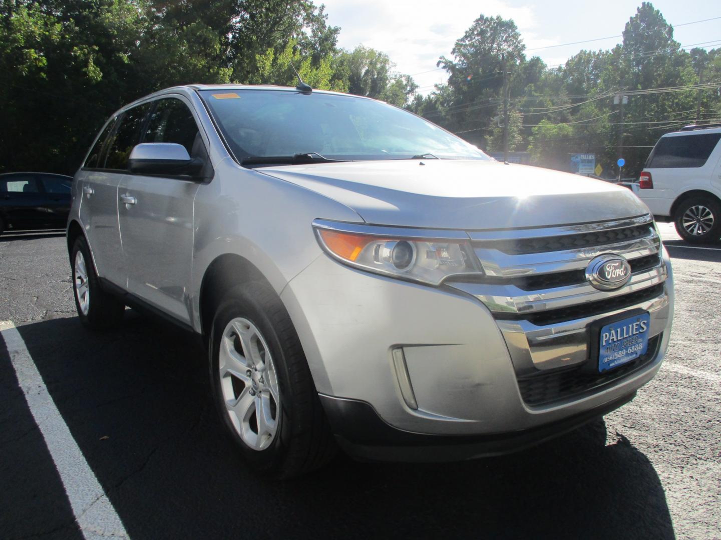 2013 SILVER Ford Edge SEL AWD (2FMDK4JC9DB) with an 3.5L V6 DOHC 24V engine, 6A transmission, located at 540a Delsea Drive, Sewell, NJ, 08080, (987) 867-5309, 39.752560, -75.111206- Photo#8