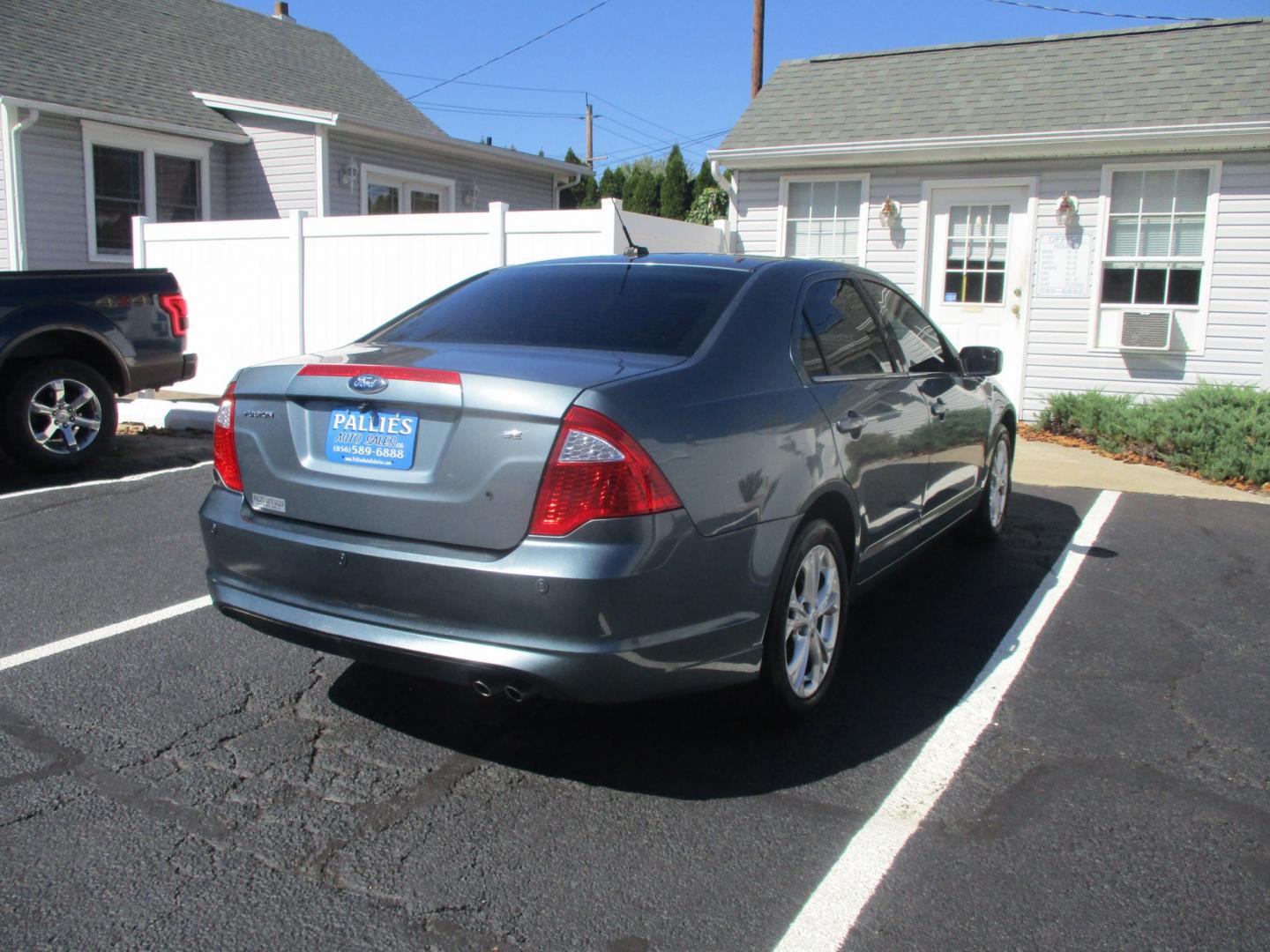 2012 BLUE Ford Fusion SE (3FAHP0HA9CR) with an 2.5L L4 DOHC 16V engine, located at 540a Delsea Drive, Sewell, NJ, 08080, (987) 867-5309, 39.752560, -75.111206- Photo#7