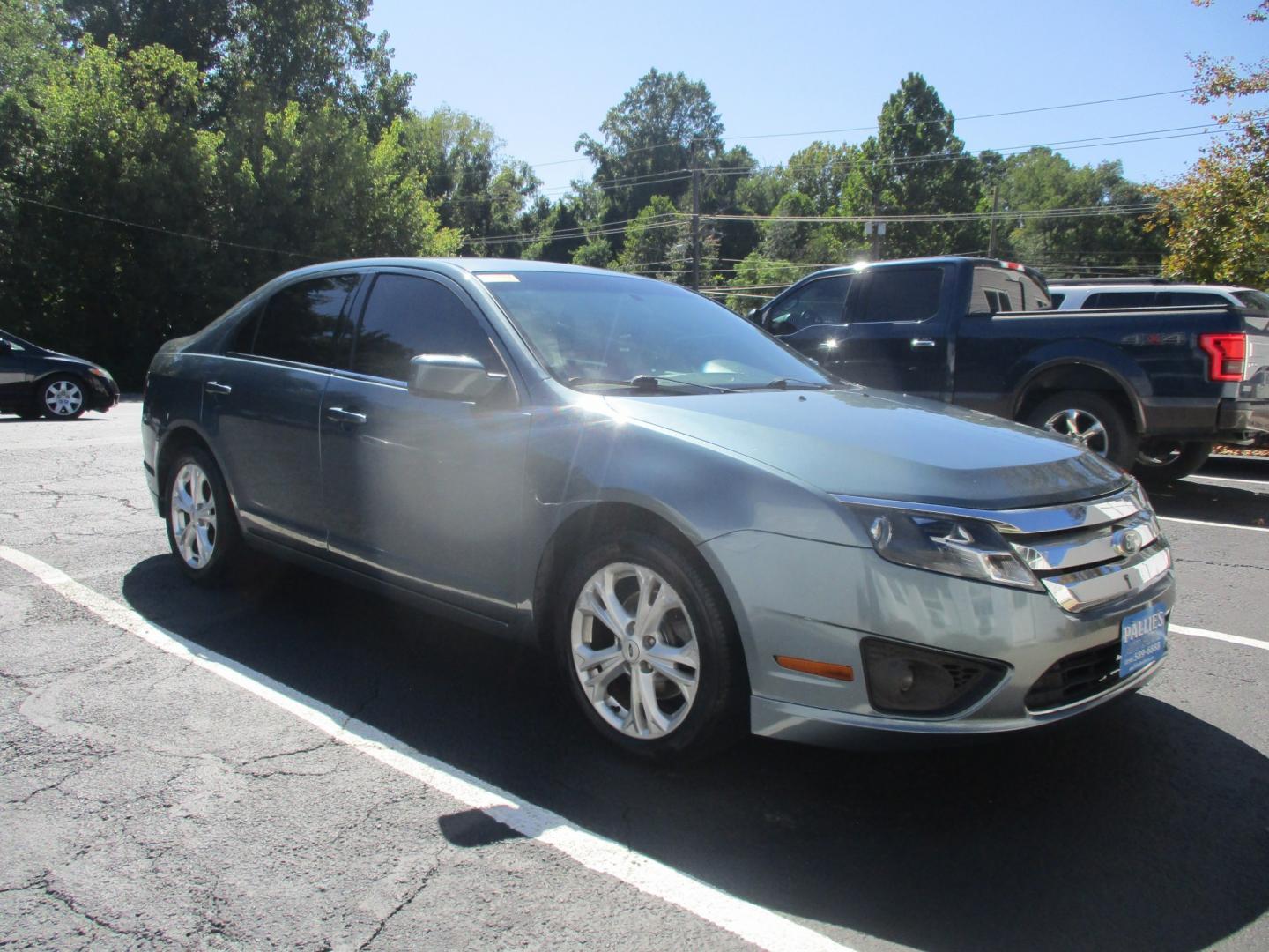 2012 BLUE Ford Fusion SE (3FAHP0HA9CR) with an 2.5L L4 DOHC 16V engine, located at 540a Delsea Drive, Sewell, NJ, 08080, (987) 867-5309, 39.752560, -75.111206- Photo#9