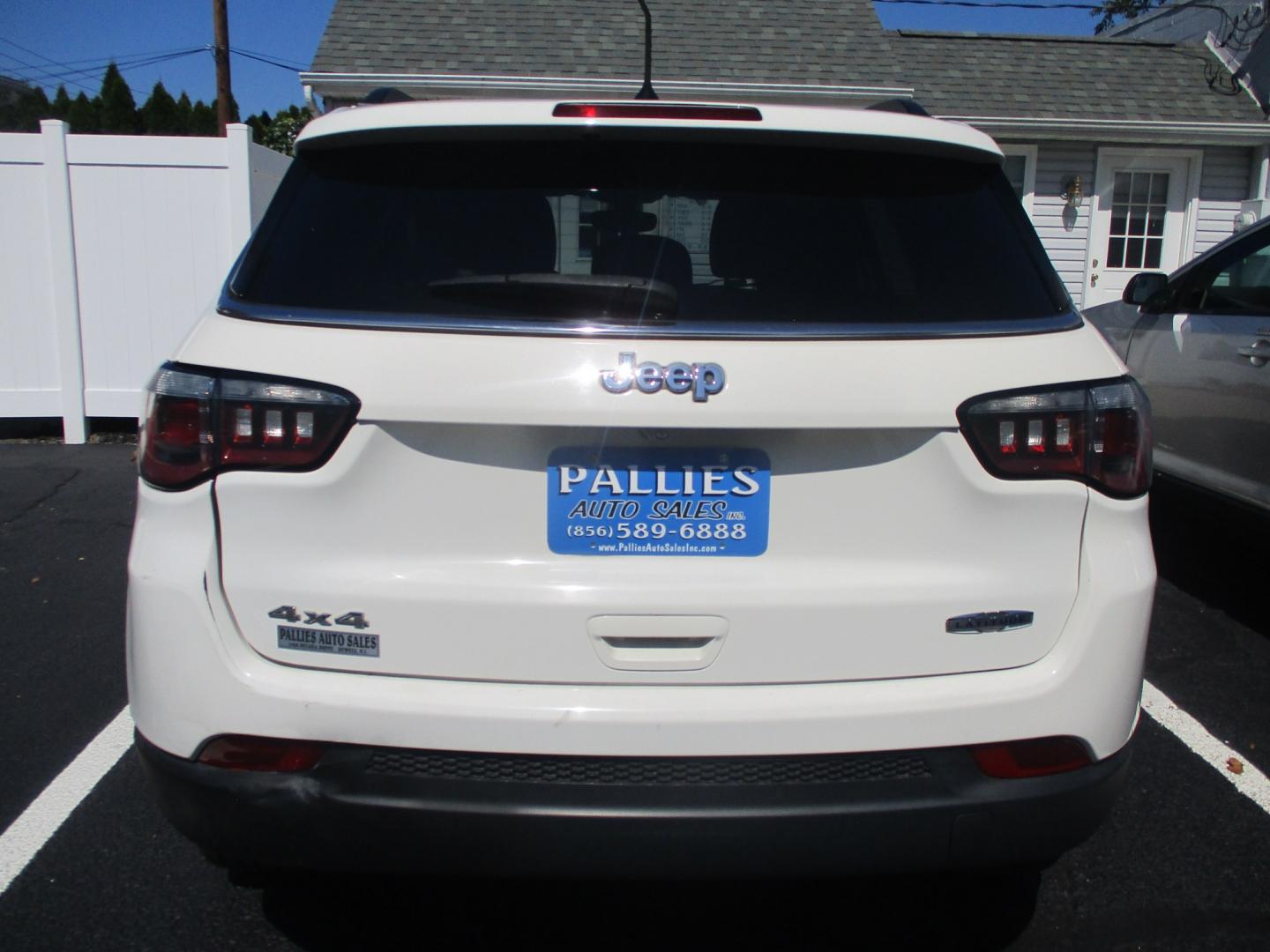 2018 WHITE Jeep Compass Sport 4WD (3C4NJDBB2JT) with an 2.4L L4 DOHC 16V engine, located at 540a Delsea Drive, Sewell, NJ, 08080, (987) 867-5309, 39.752560, -75.111206- Photo#4