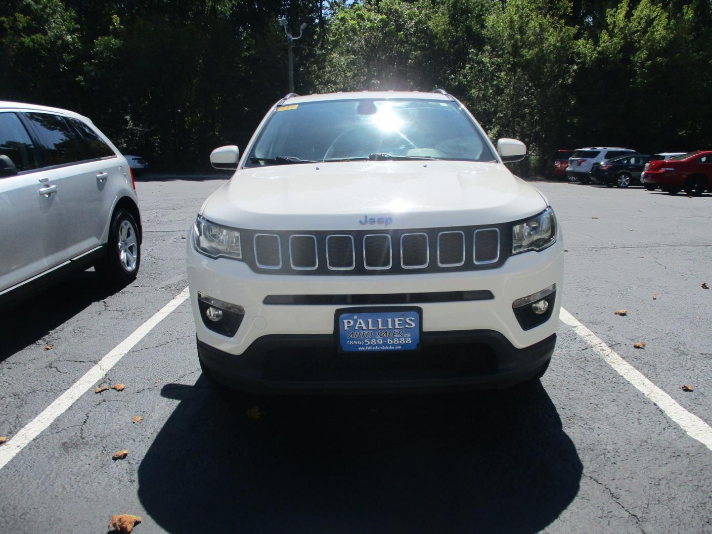 2018 WHITE Jeep Compass Sport 4WD (3C4NJDBB2JT) with an 2.4L L4 DOHC 16V engine, located at 540a Delsea Drive, Sewell, NJ, 08080, (987) 867-5309, 39.752560, -75.111206- Photo#7