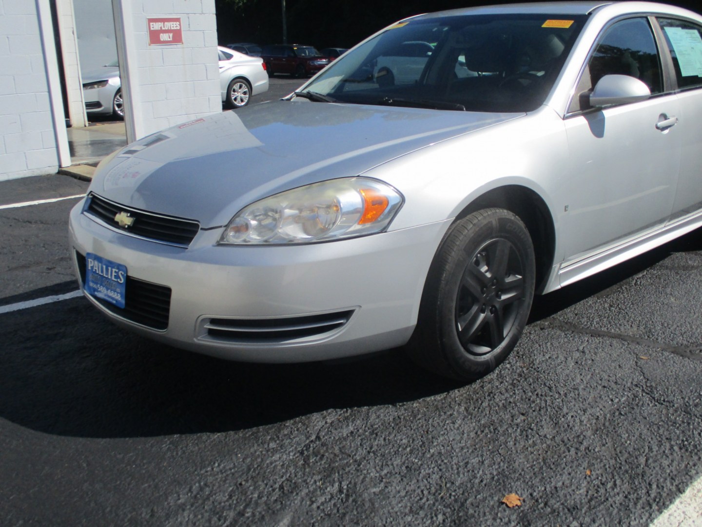 2009 SILVER /BLACK Chevrolet Impala LS (2G1WB57N491) with an 3.5L V6 OHV 16V engine, 4A transmission, located at 540a Delsea Drive, Sewell, NJ, 08080, (987) 867-5309, 39.752560, -75.111206- Photo#0