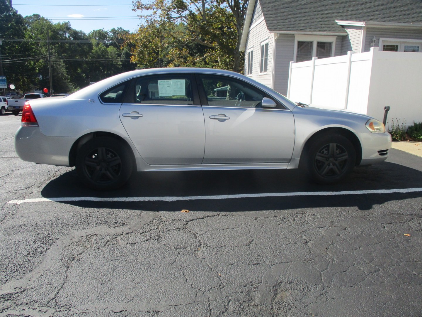 2009 SILVER /BLACK Chevrolet Impala LS (2G1WB57N491) with an 3.5L V6 OHV 16V engine, 4A transmission, located at 540a Delsea Drive, Sewell, NJ, 08080, (987) 867-5309, 39.752560, -75.111206- Photo#6