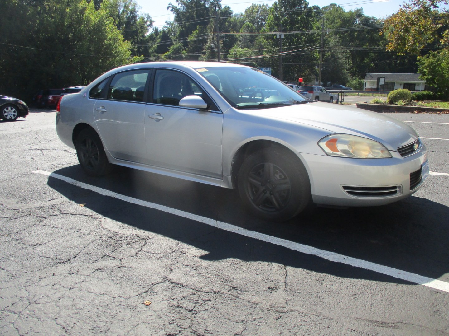 2009 SILVER /BLACK Chevrolet Impala LS (2G1WB57N491) with an 3.5L V6 OHV 16V engine, 4A transmission, located at 540a Delsea Drive, Sewell, NJ, 08080, (987) 867-5309, 39.752560, -75.111206- Photo#7